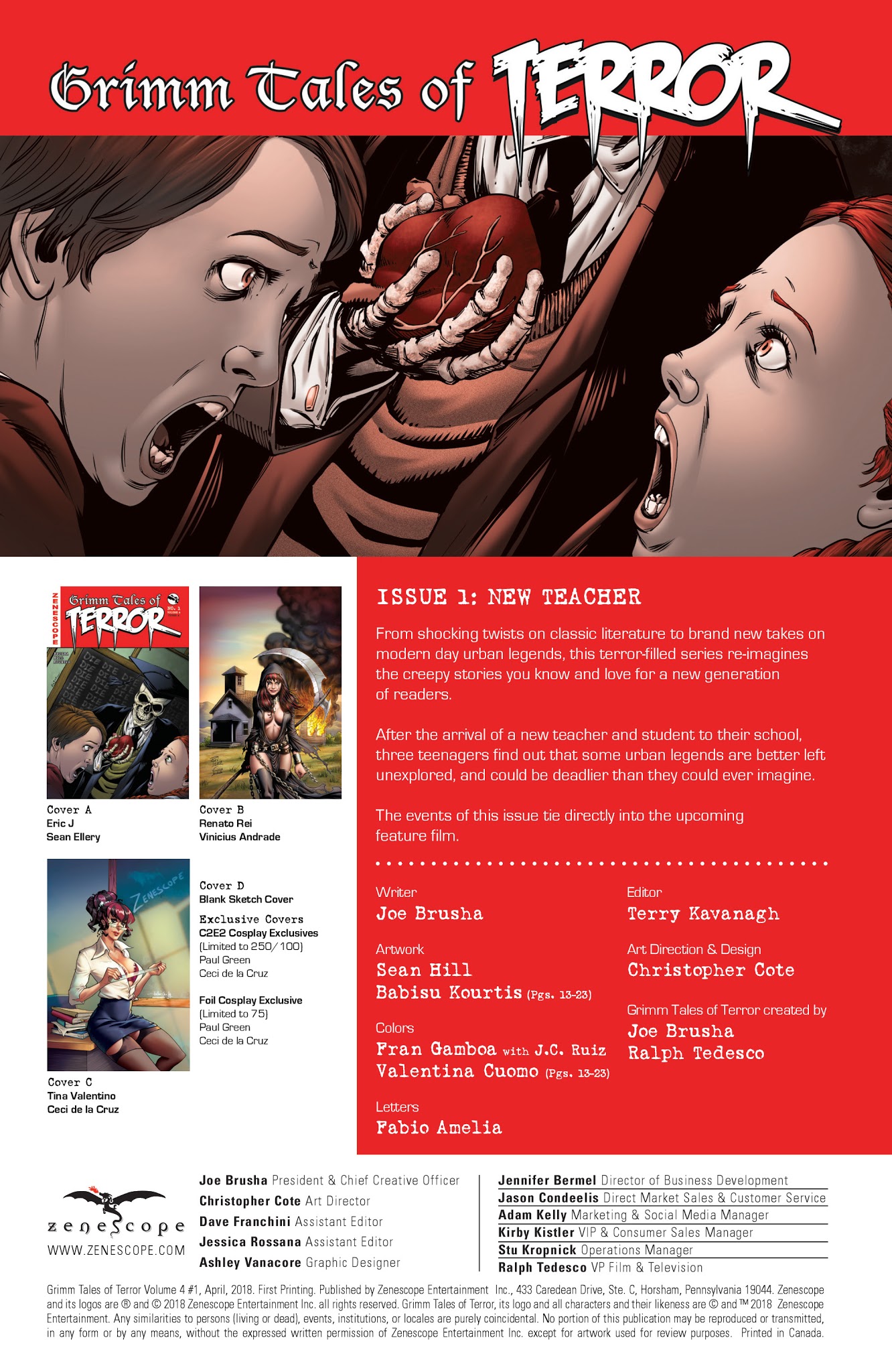 Read online Grimm Tales of Terror (2018) comic -  Issue #1 - 2