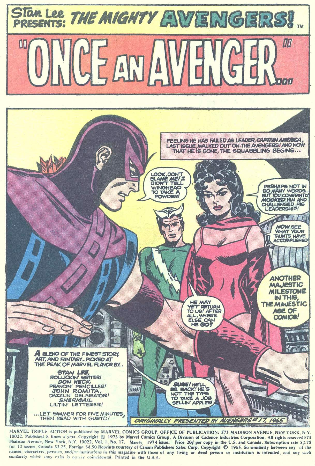 Read online Marvel Triple Action comic -  Issue #17 - 3