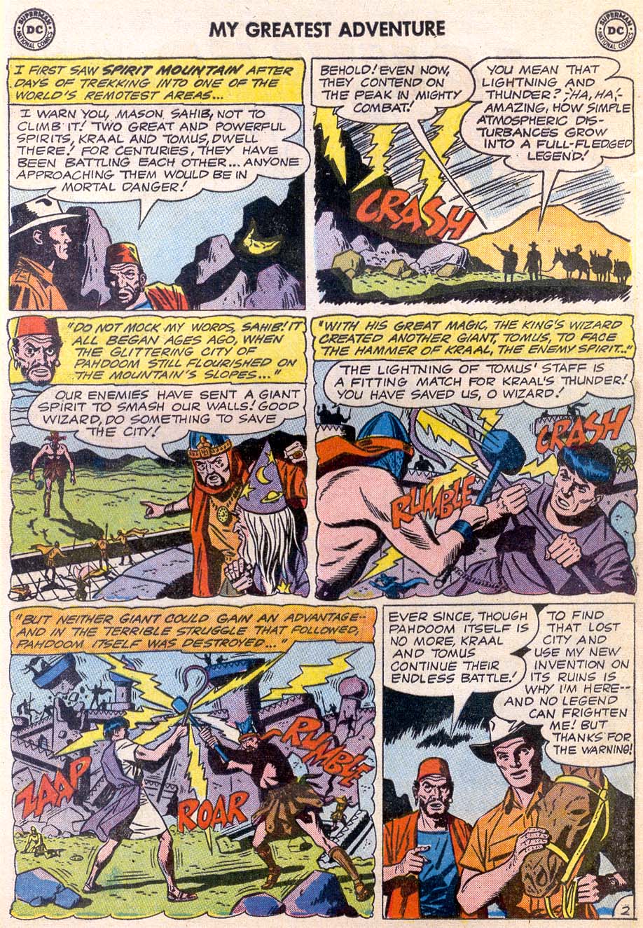 Read online My Greatest Adventure comic -  Issue #66 - 4
