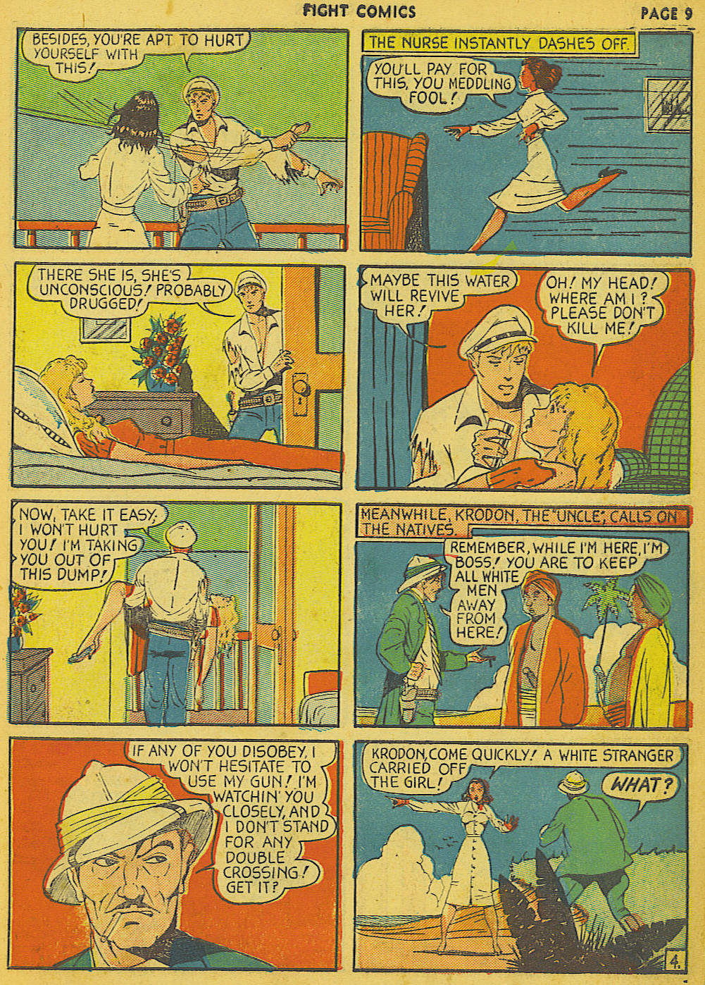 Read online Fight Comics comic -  Issue #6 - 11