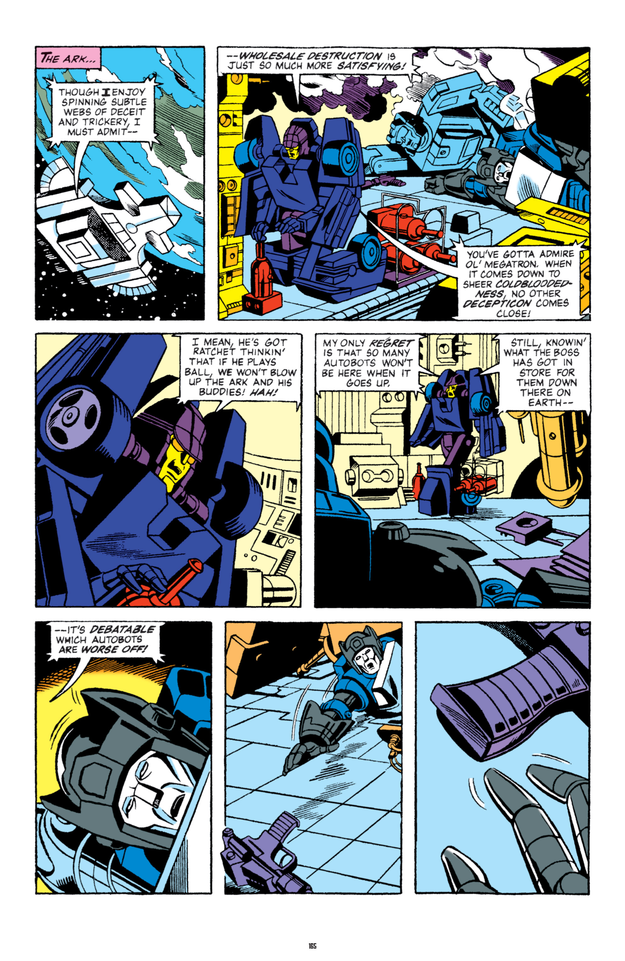 Read online The Transformers Classics comic -  Issue # TPB 5 - 166