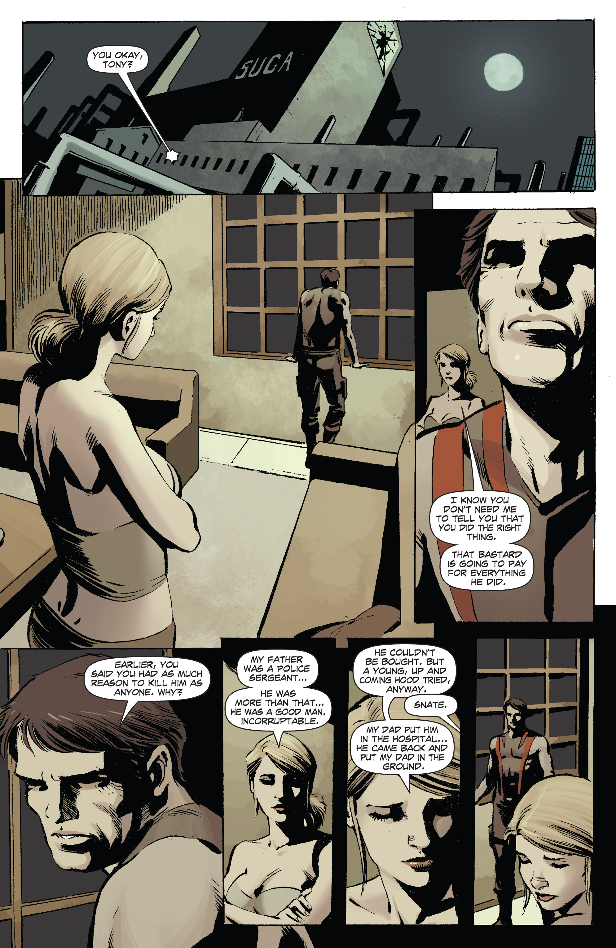 Read online The Black Bat comic -  Issue #8 - 10