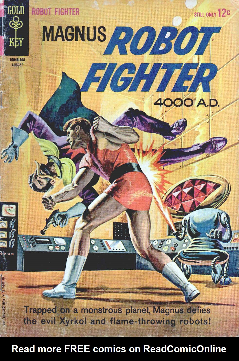 Read online Magnus, Robot Fighter 4000 AD comic -  Issue #7 - 1