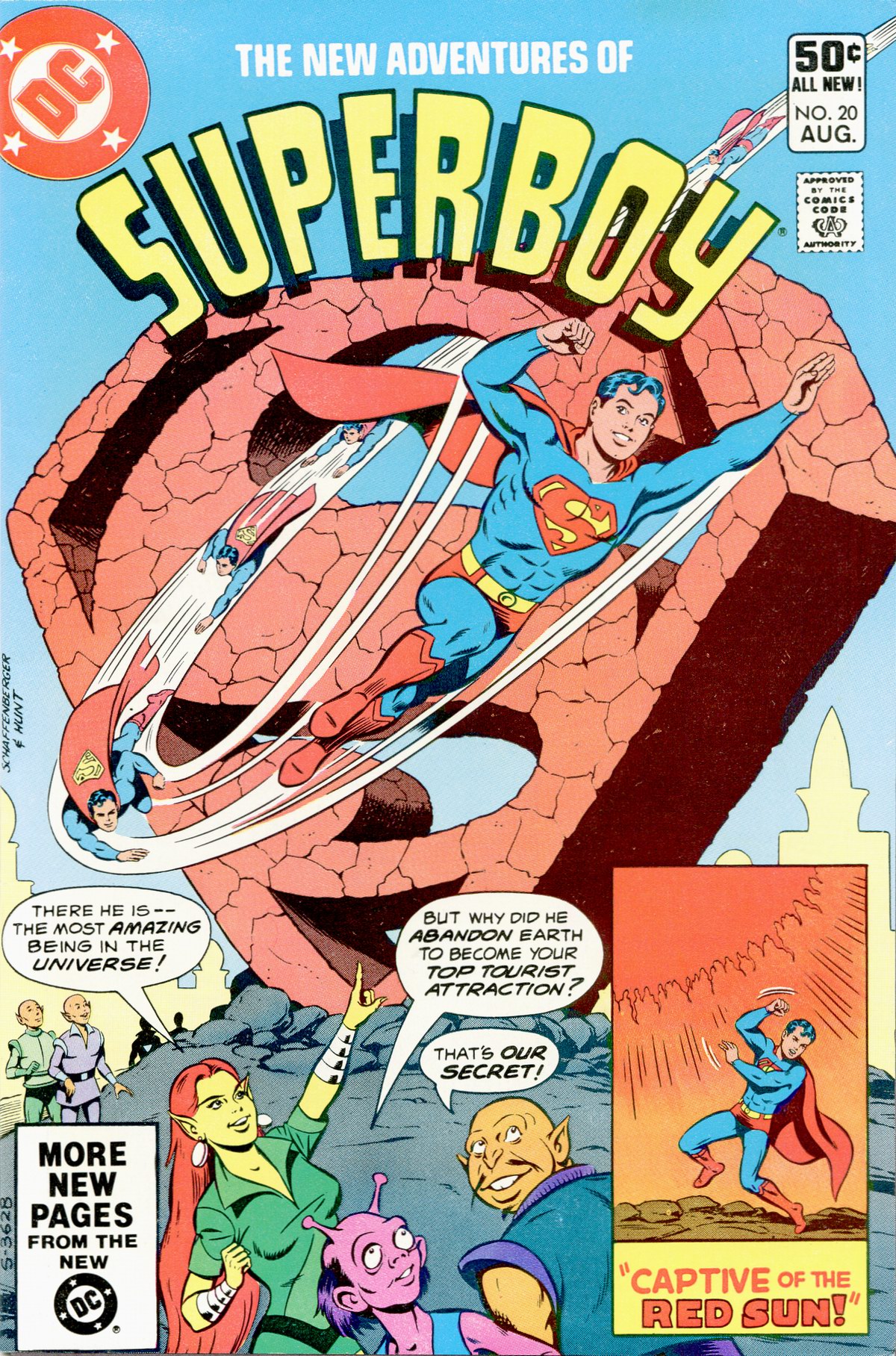 The New Adventures of Superboy 20 Page 0