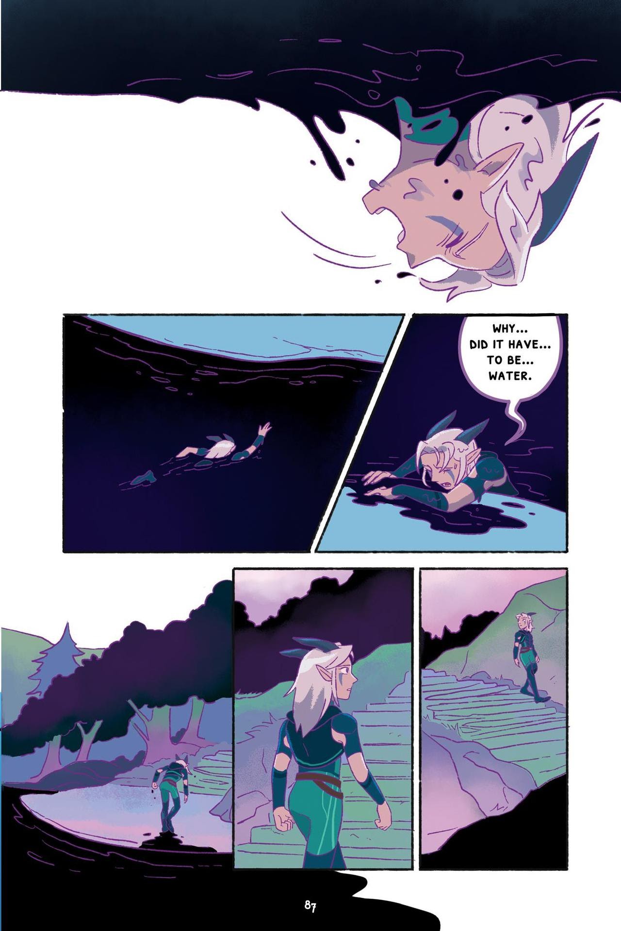 Read online Through the Moon: The Dragon Prince Graphic Novel comic -  Issue # TPB - 91