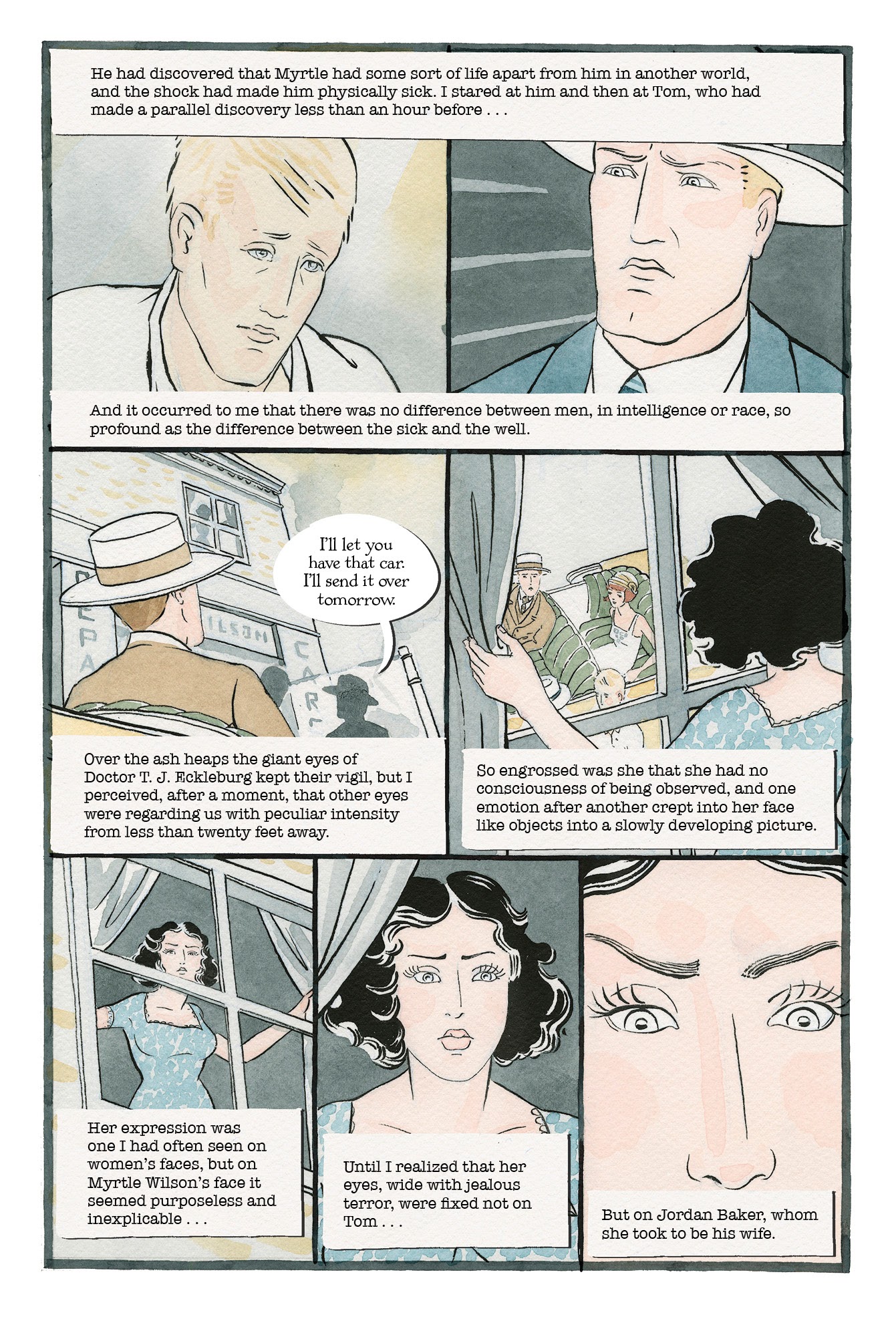 Read online The Great Gatsby: The Graphic Novel comic -  Issue # TPB (Part 2) - 52
