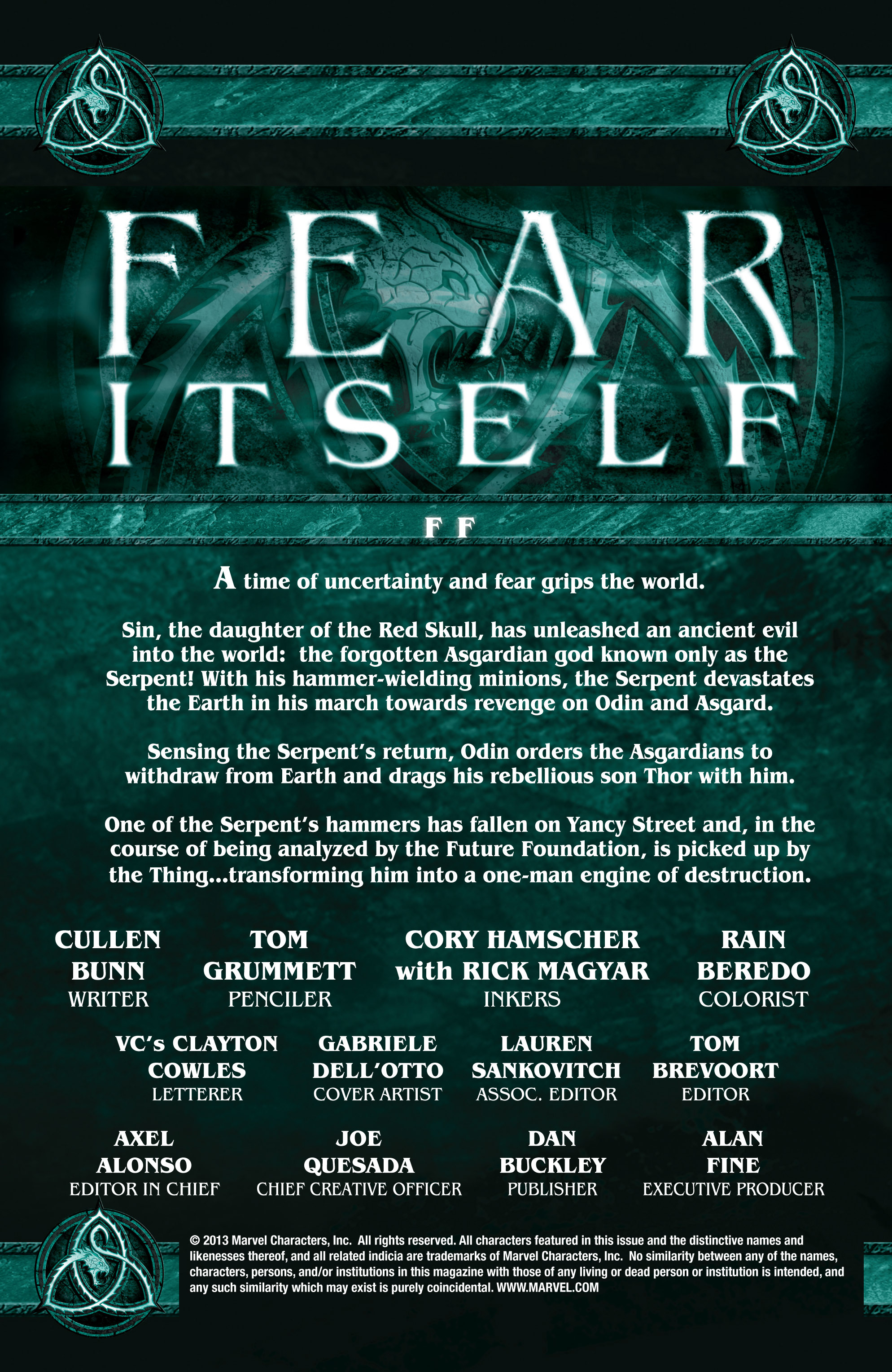 Read online Fear Itself: FF comic -  Issue # Full - 2