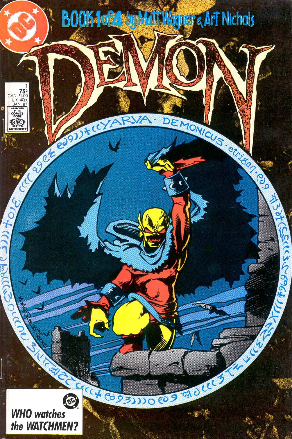 Read online The Demon (1987) comic -  Issue #1 - 1