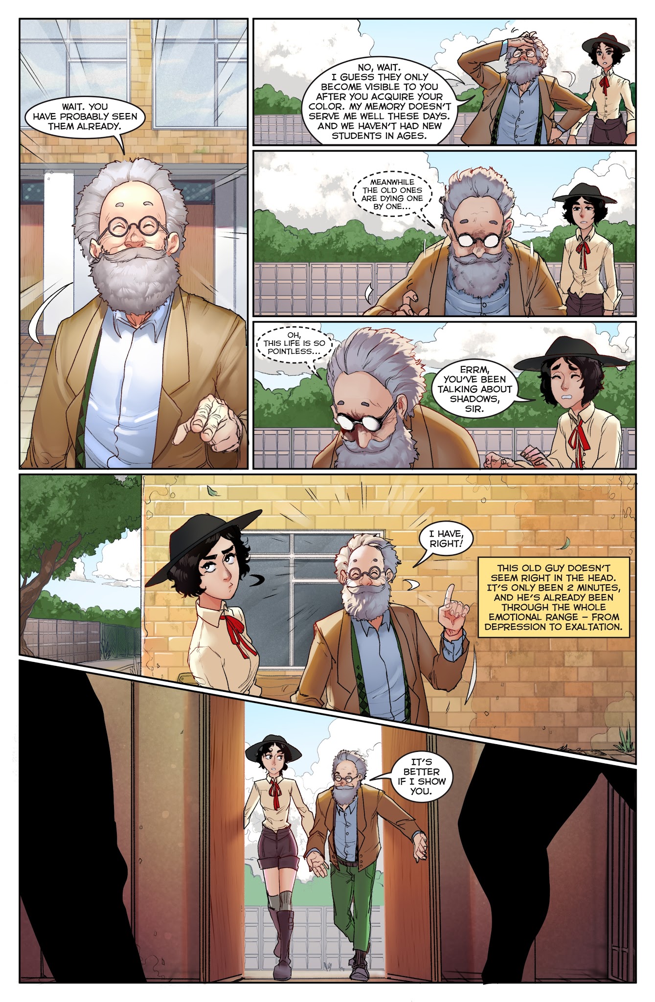 Read online Exlibrium comic -  Issue #9 - 16