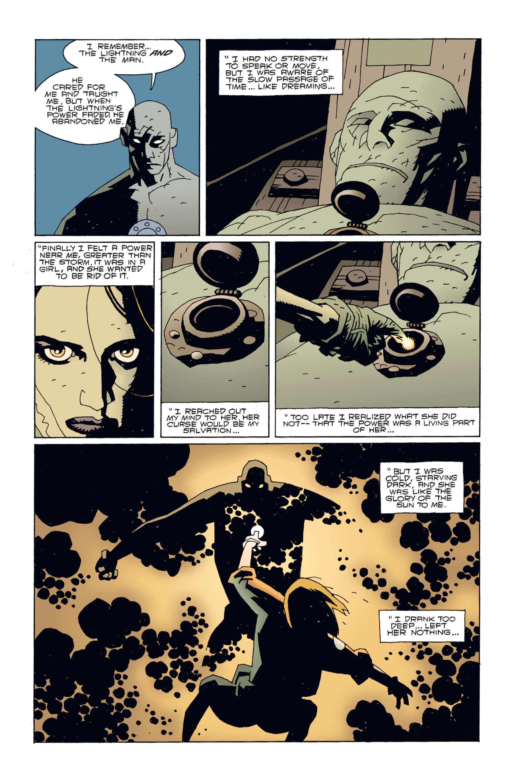 Read online Hellboy comic -  Issue #3 - 137