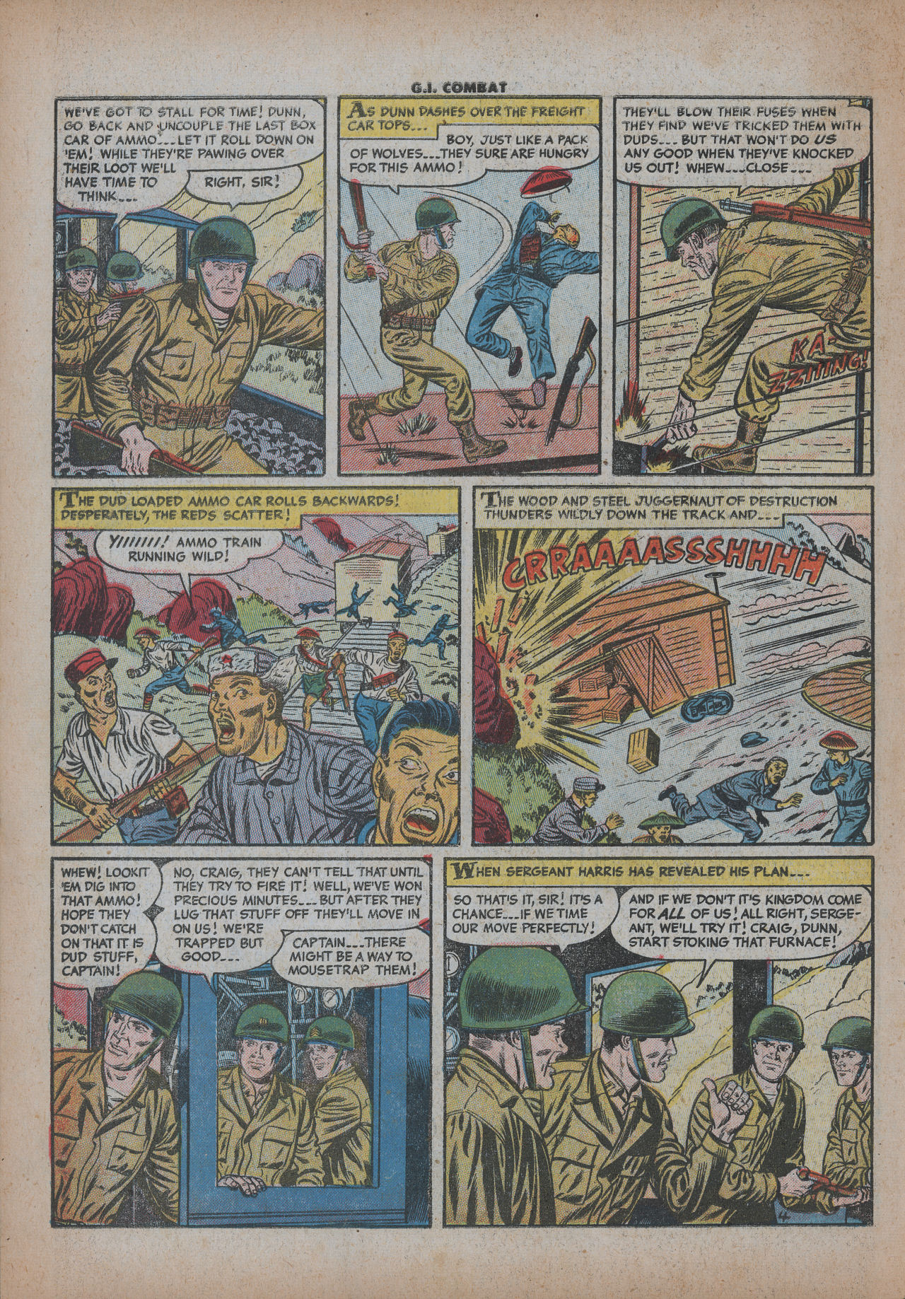 Read online G.I. Combat (1952) comic -  Issue #24 - 31