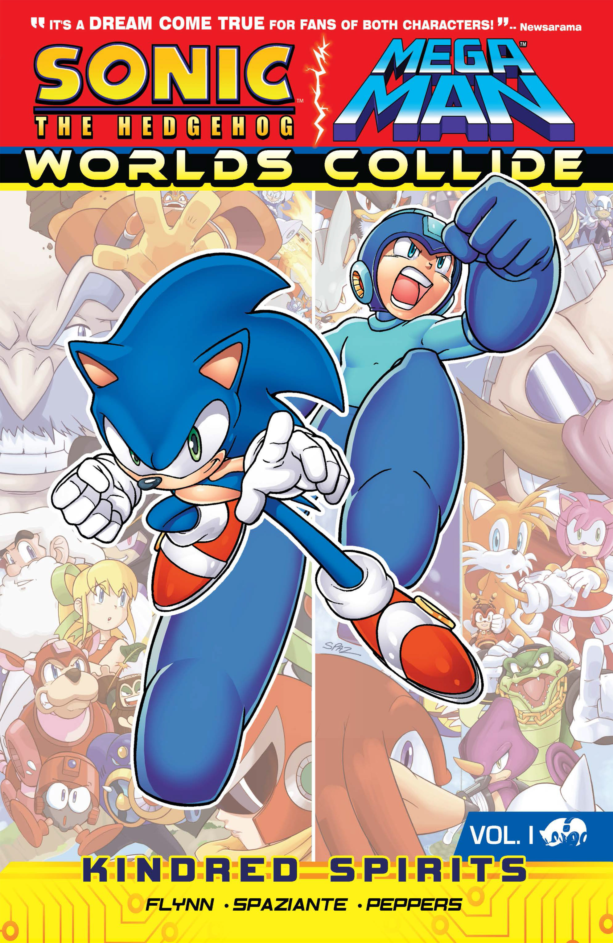 Read online Sonic Mega Man Worlds Collide comic -  Issue # Vol 1 - 1