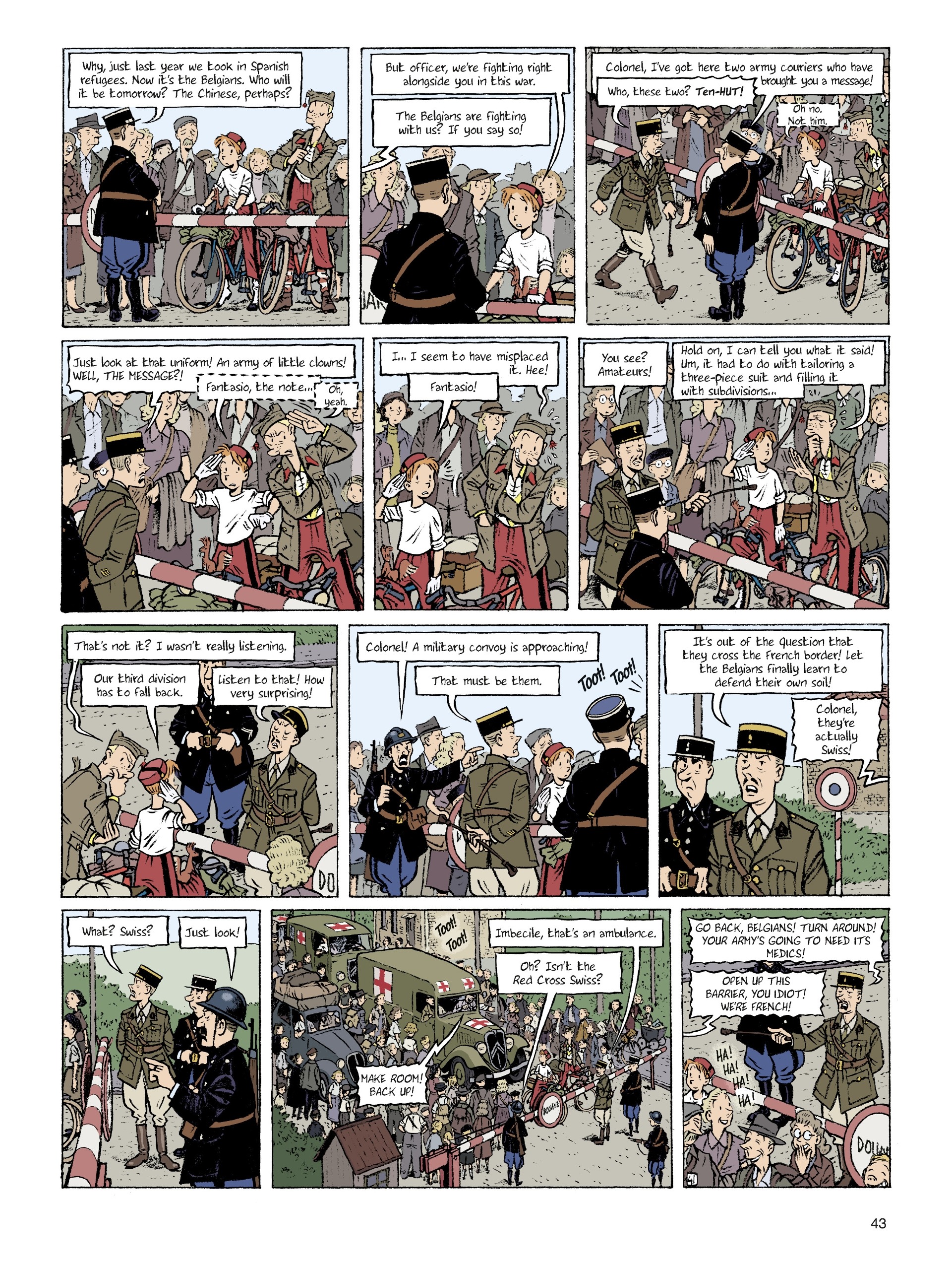 Read online Spirou: Hope Against All Odds comic -  Issue #1 - 43