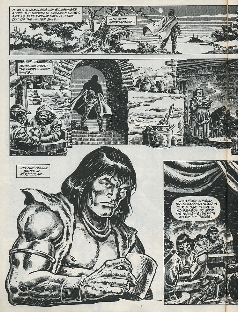 Read online The Savage Sword Of Conan comic -  Issue #187 - 4