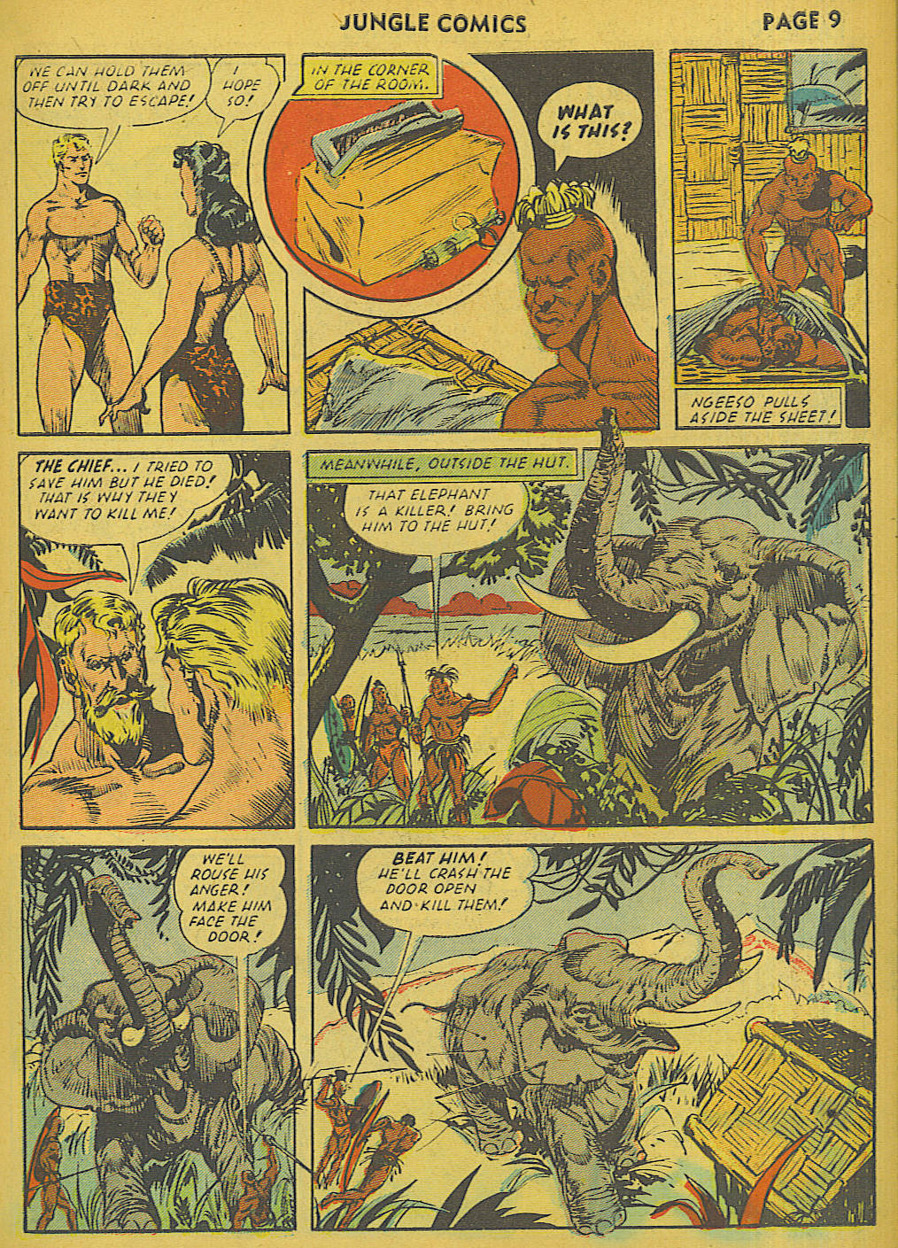Read online Jungle Comics comic -  Issue #30 - 11