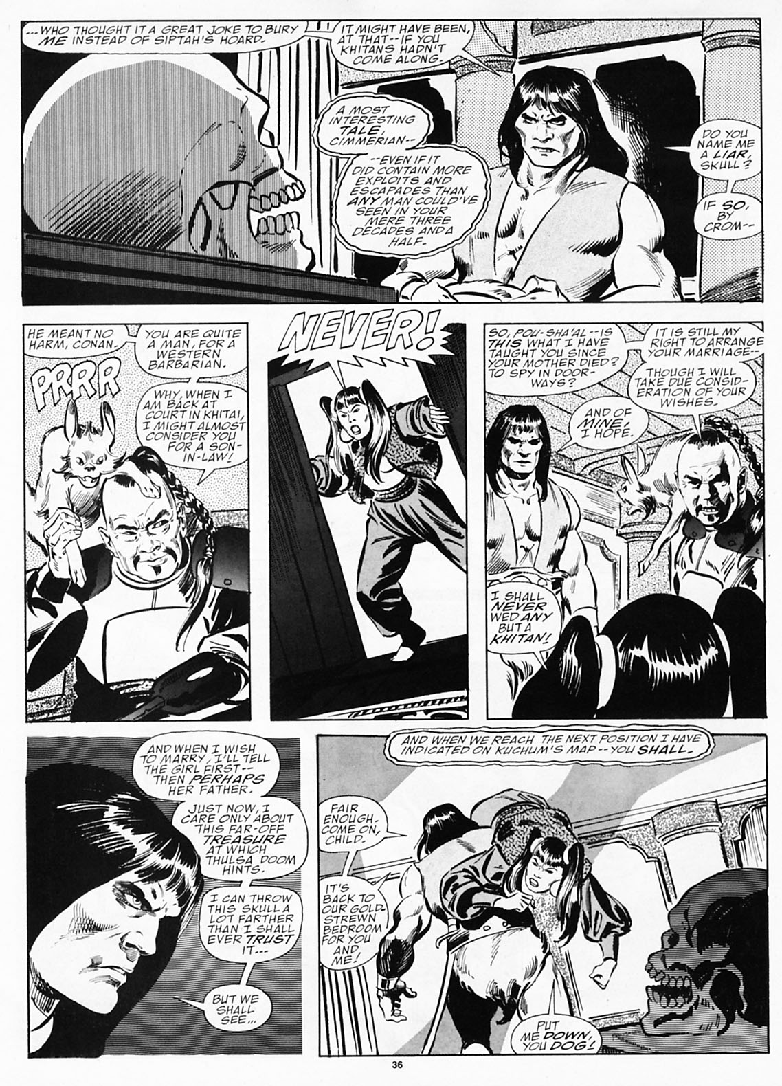 The Savage Sword Of Conan issue 190 - Page 38
