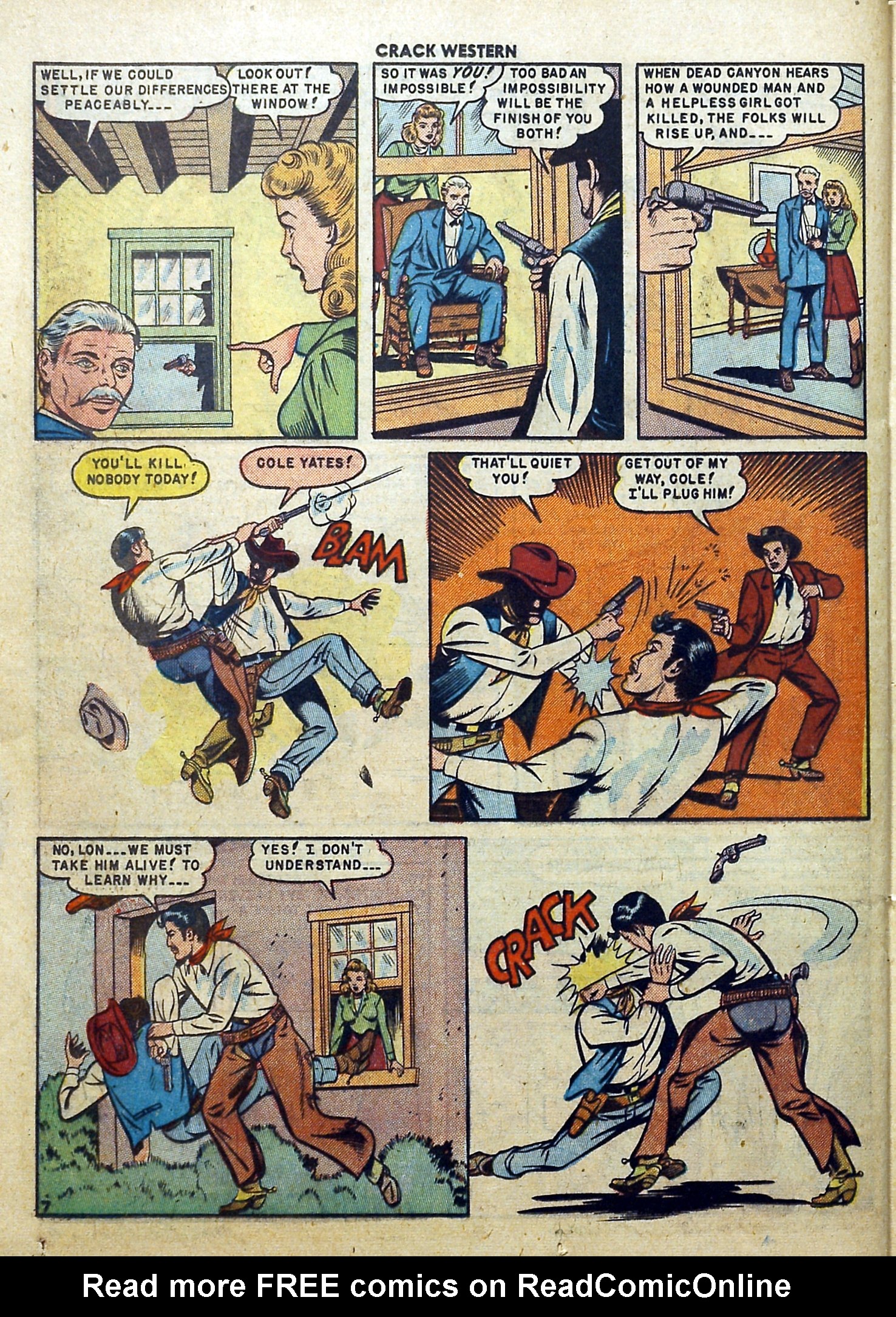 Read online Crack Western comic -  Issue #66 - 24
