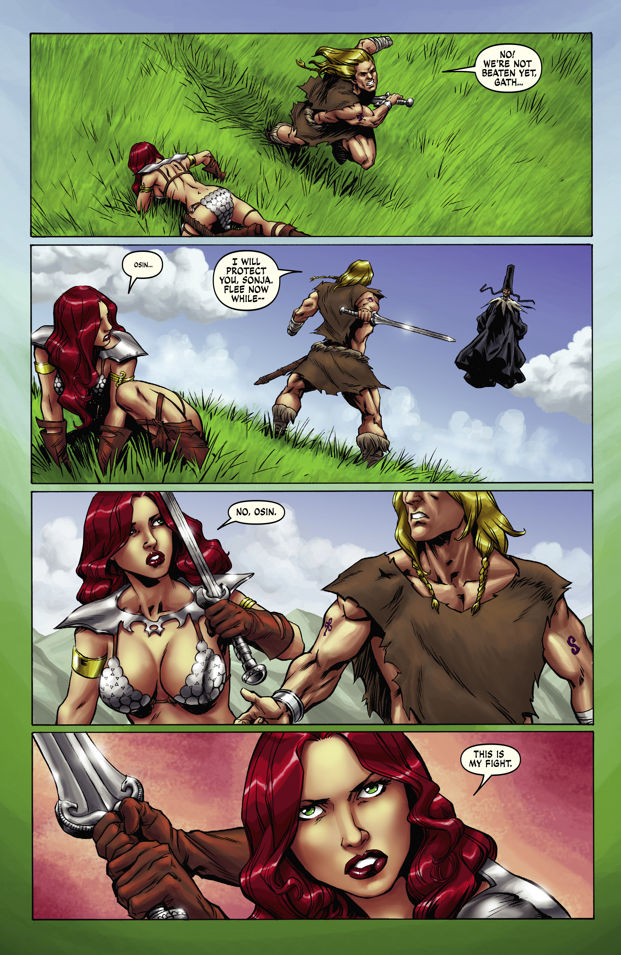 Read online Red Sonja Omnibus comic -  Issue # TPB 2 - 216