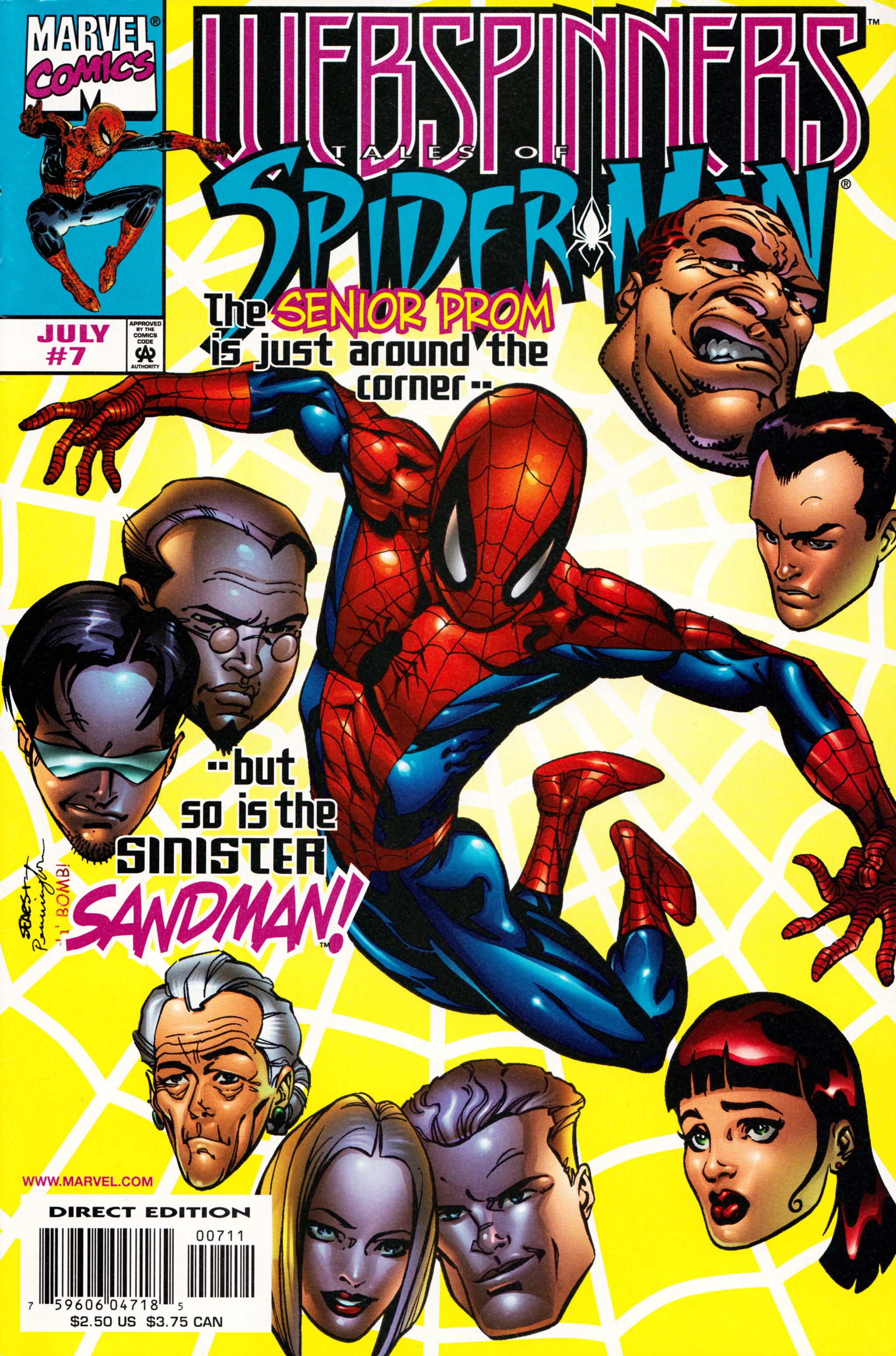 Read online Webspinners: Tales of Spider-Man comic -  Issue #7 - 1