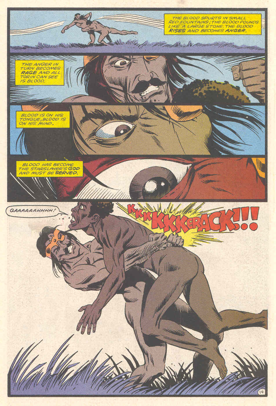 Read online Starslayer comic -  Issue #21 - 17