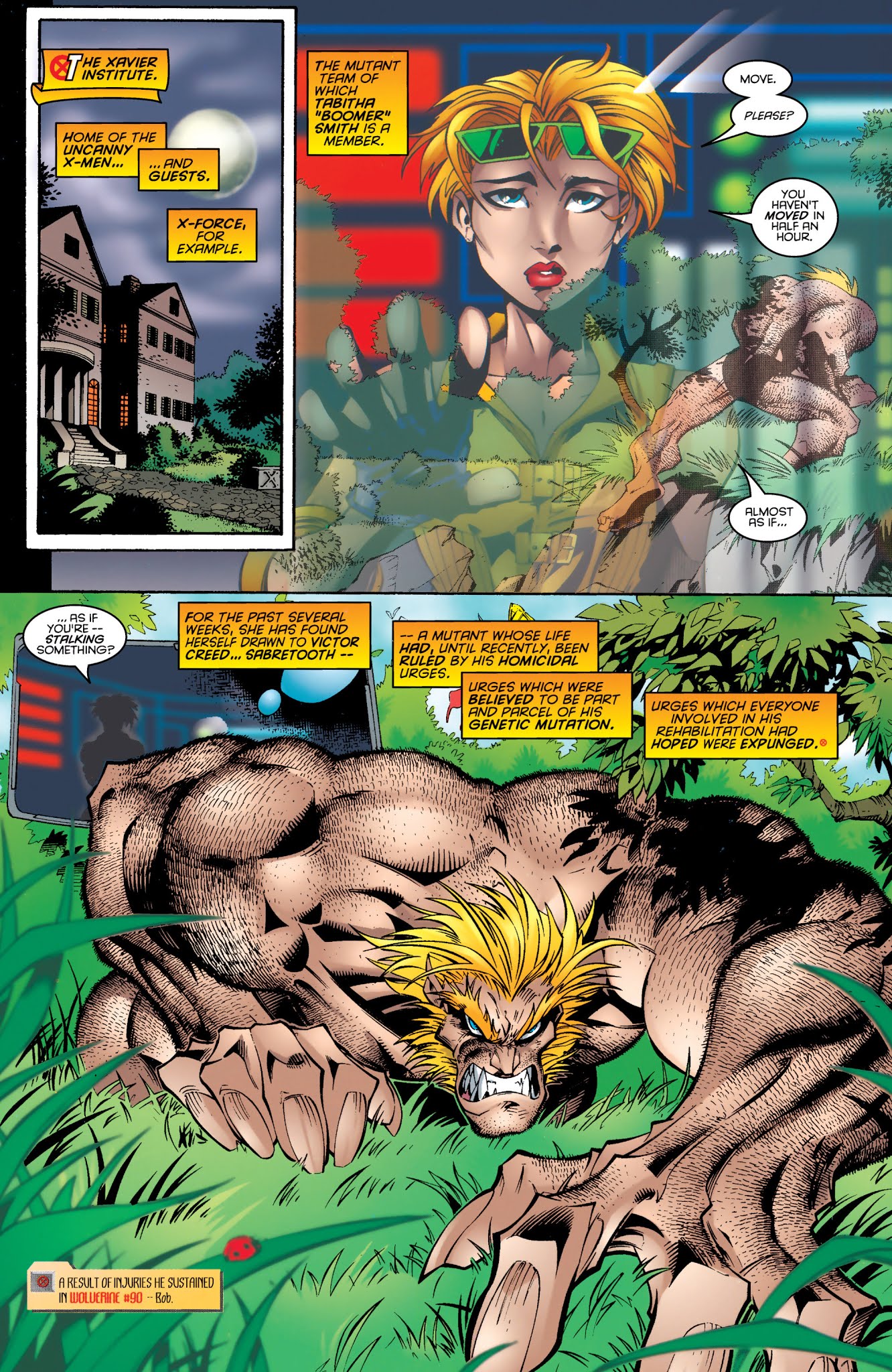 Read online X-Men: The Road to Onslaught comic -  Issue # TPB 1 - 163