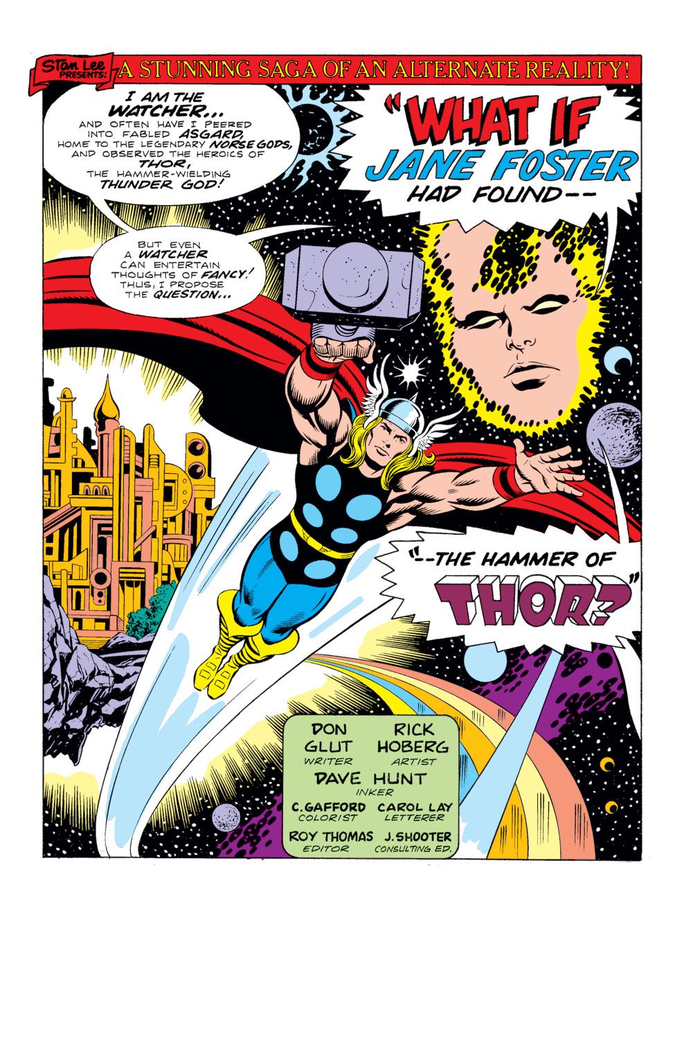 Read online What If? (1977) comic -  Issue #10 - Jane Foster had found the hammer of Thor - 2