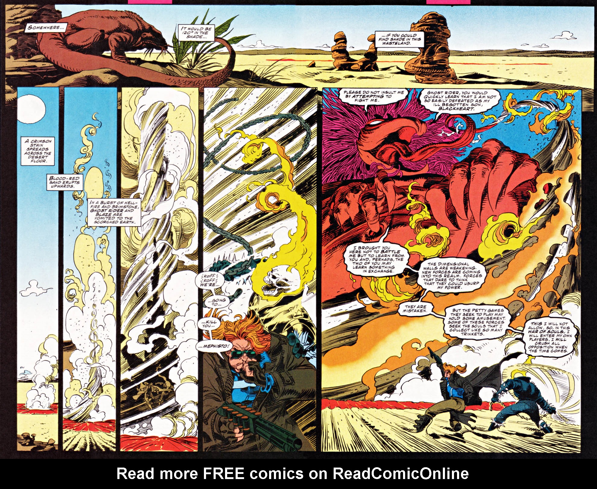 Read online Ghost Rider/Blaze: Spirits of Vengeance comic -  Issue #8 - 3