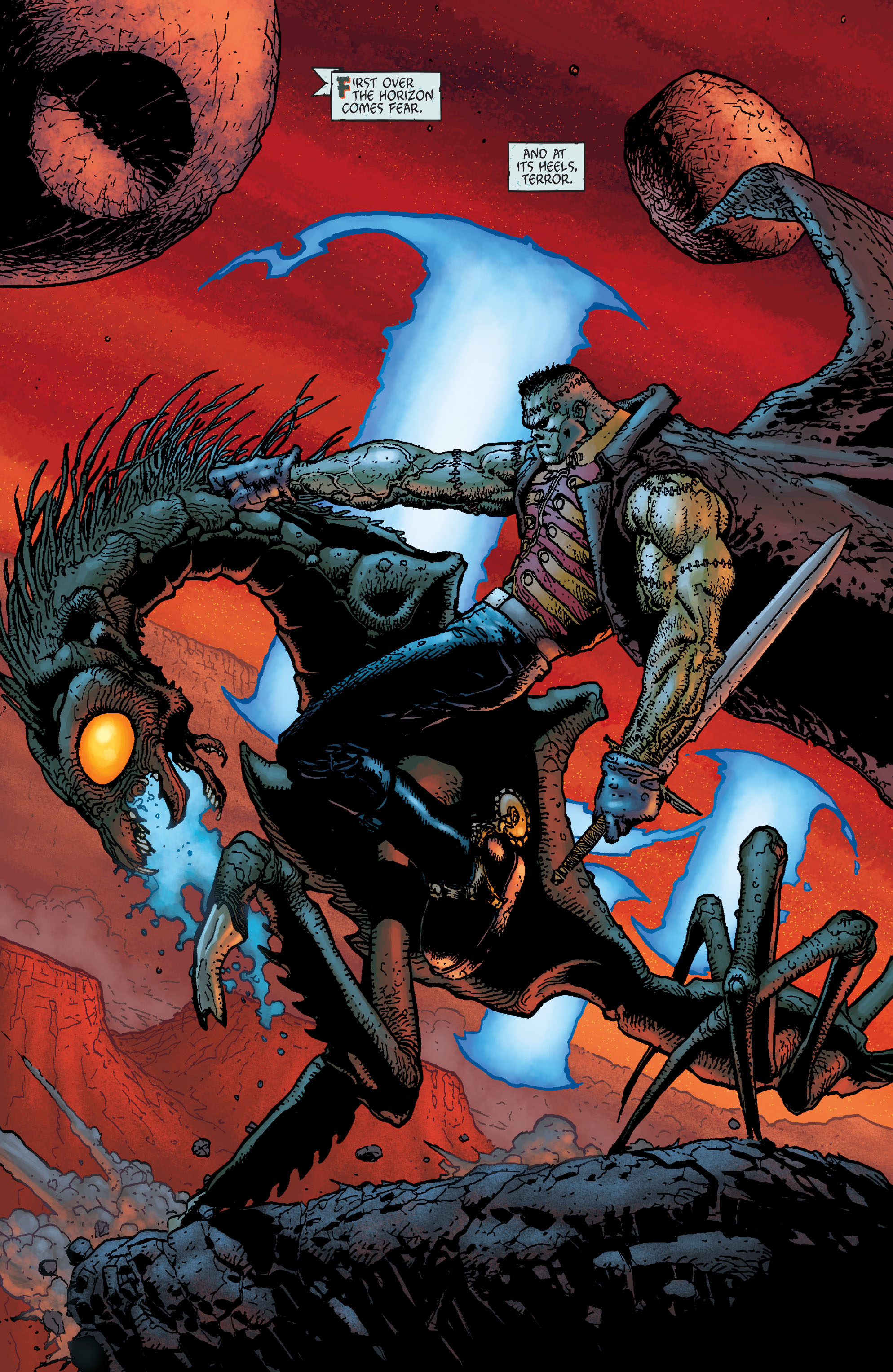 Read online Seven Soldiers: Frankenstein comic -  Issue #2 - 2