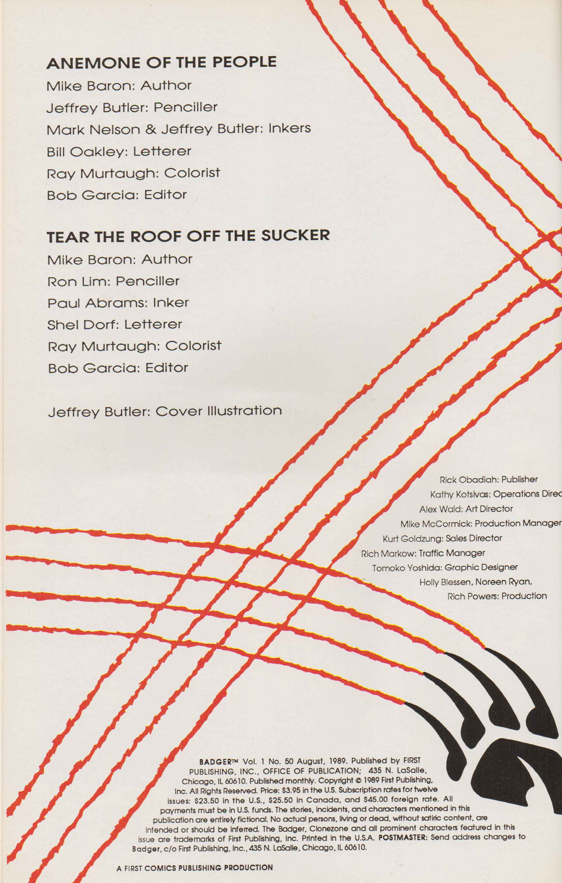 Read online The Badger comic -  Issue #50 - 3