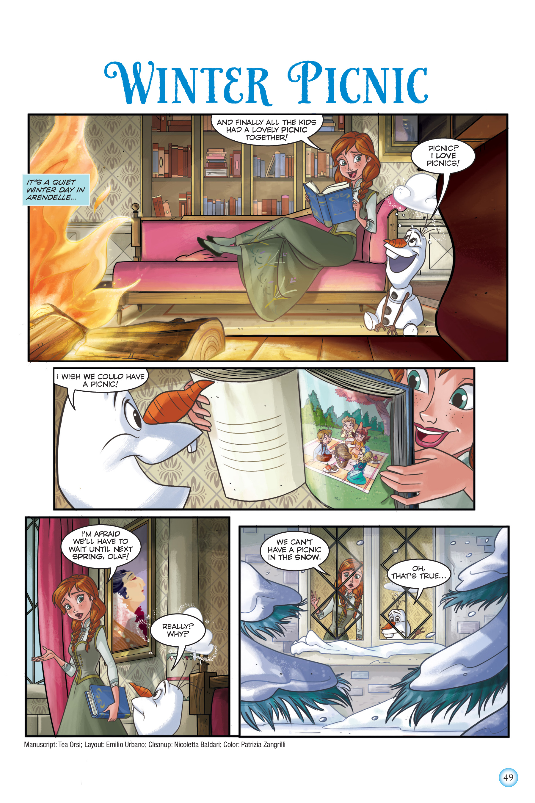 Read online Frozen Adventures: Snowy Stories comic -  Issue # TPB (Part 1) - 49