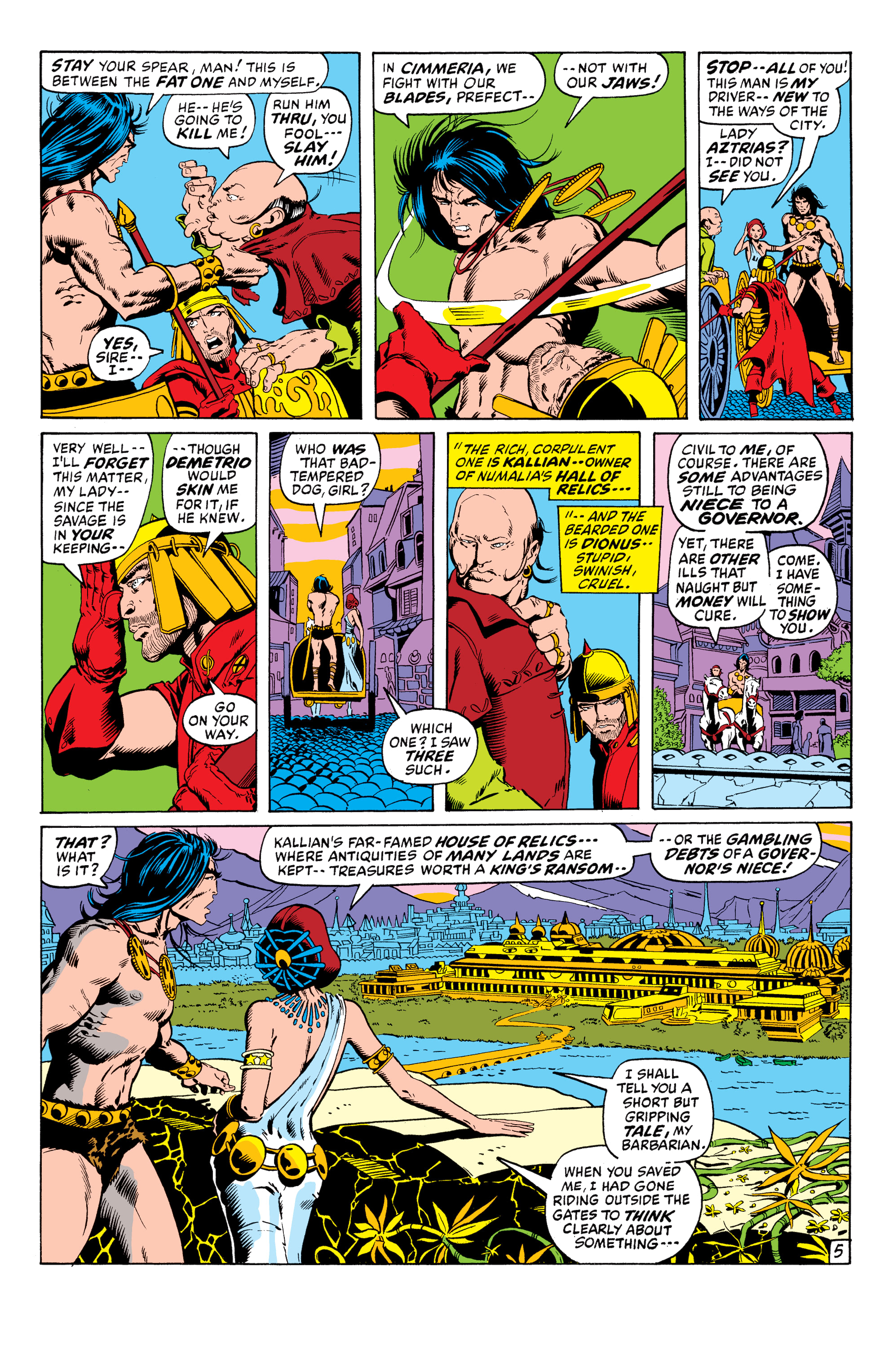 Read online Conan The Barbarian Epic Collection: The Original Marvel Years - The Coming Of Conan comic -  Issue # TPB (Part 2) - 40
