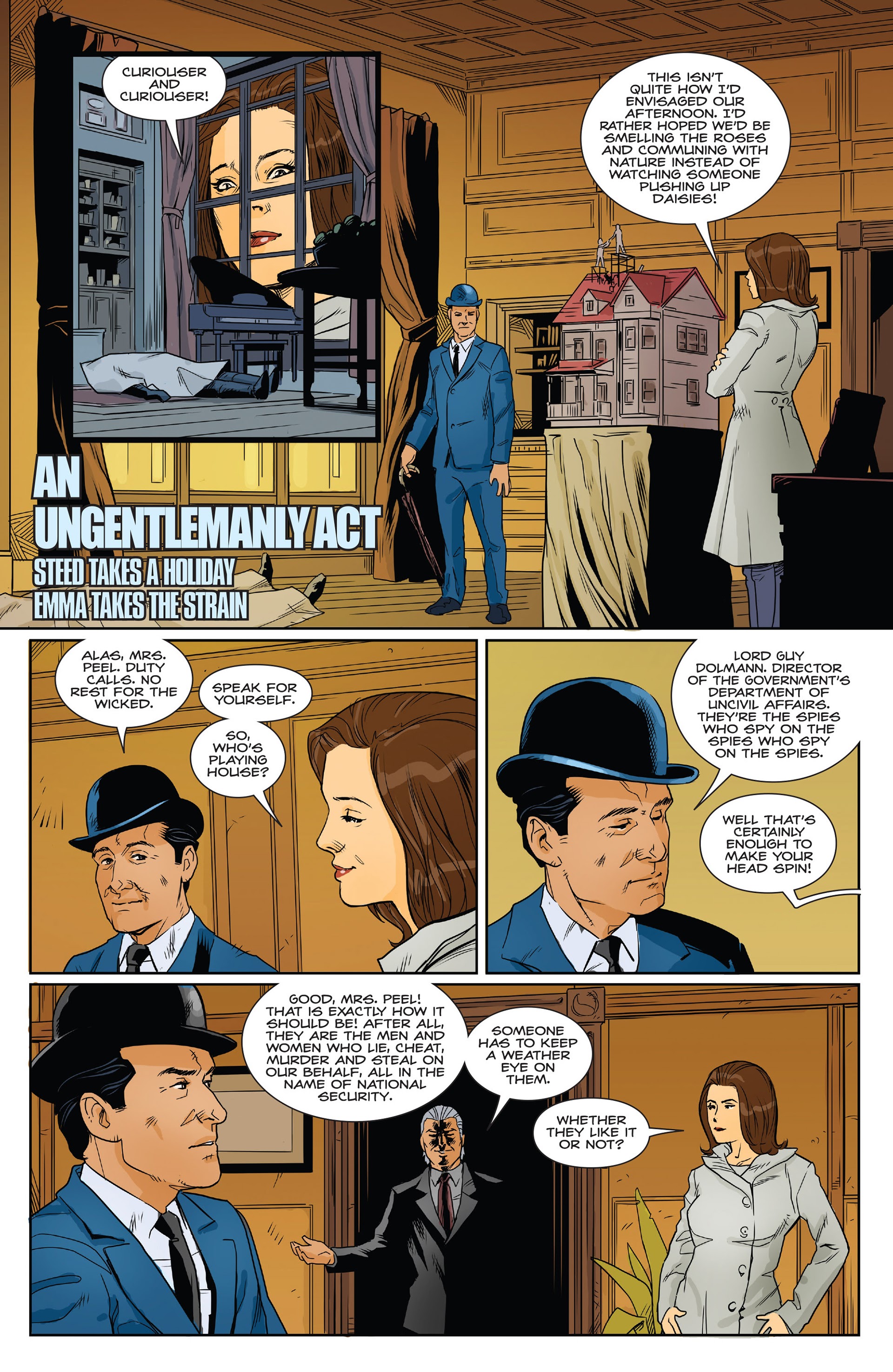 Read online Steed and Mrs. Peel: We're Needed comic -  Issue #1 - 6