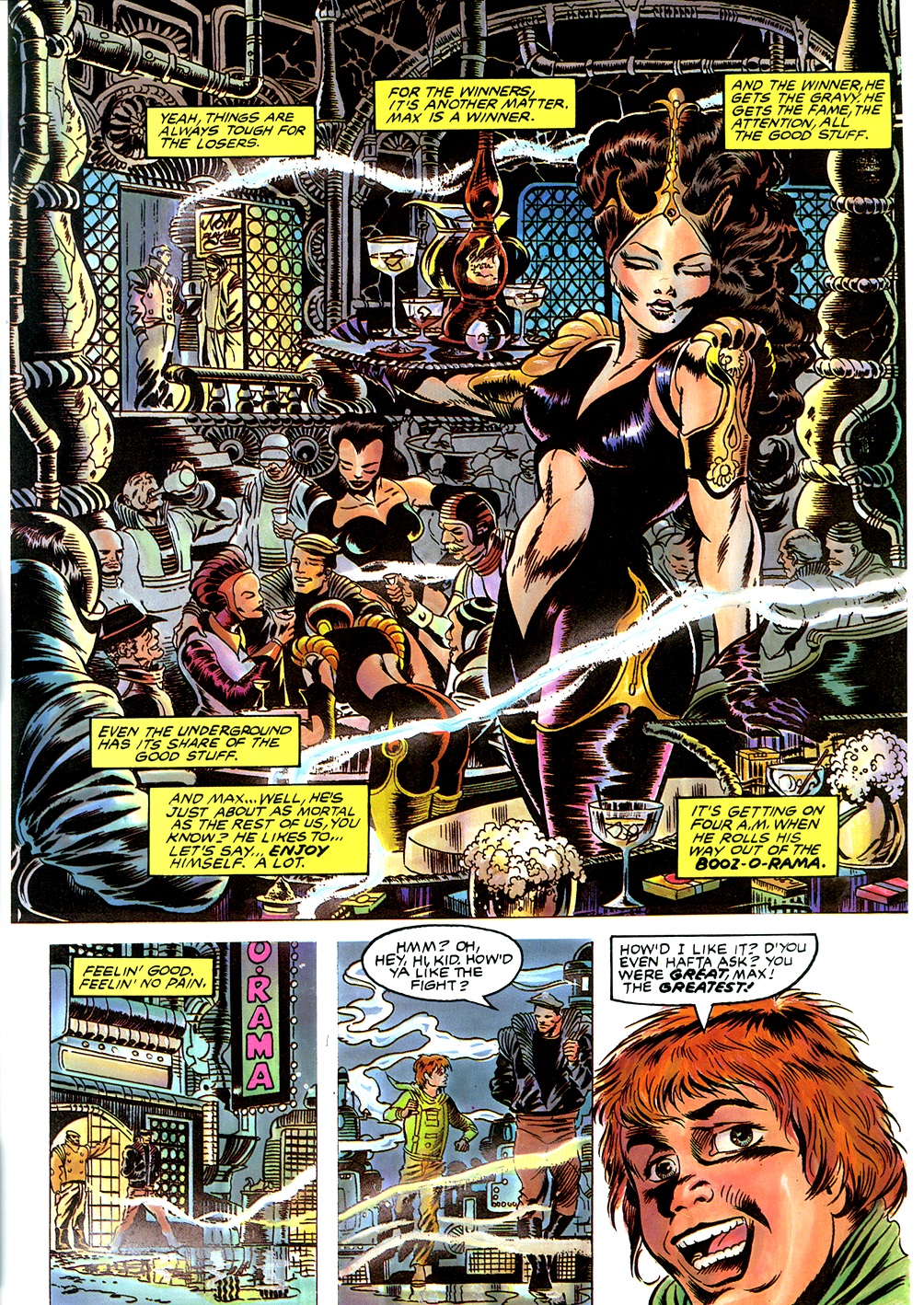 Read online Marvel Graphic Novel comic -  Issue #8 - Super Boxers - 23