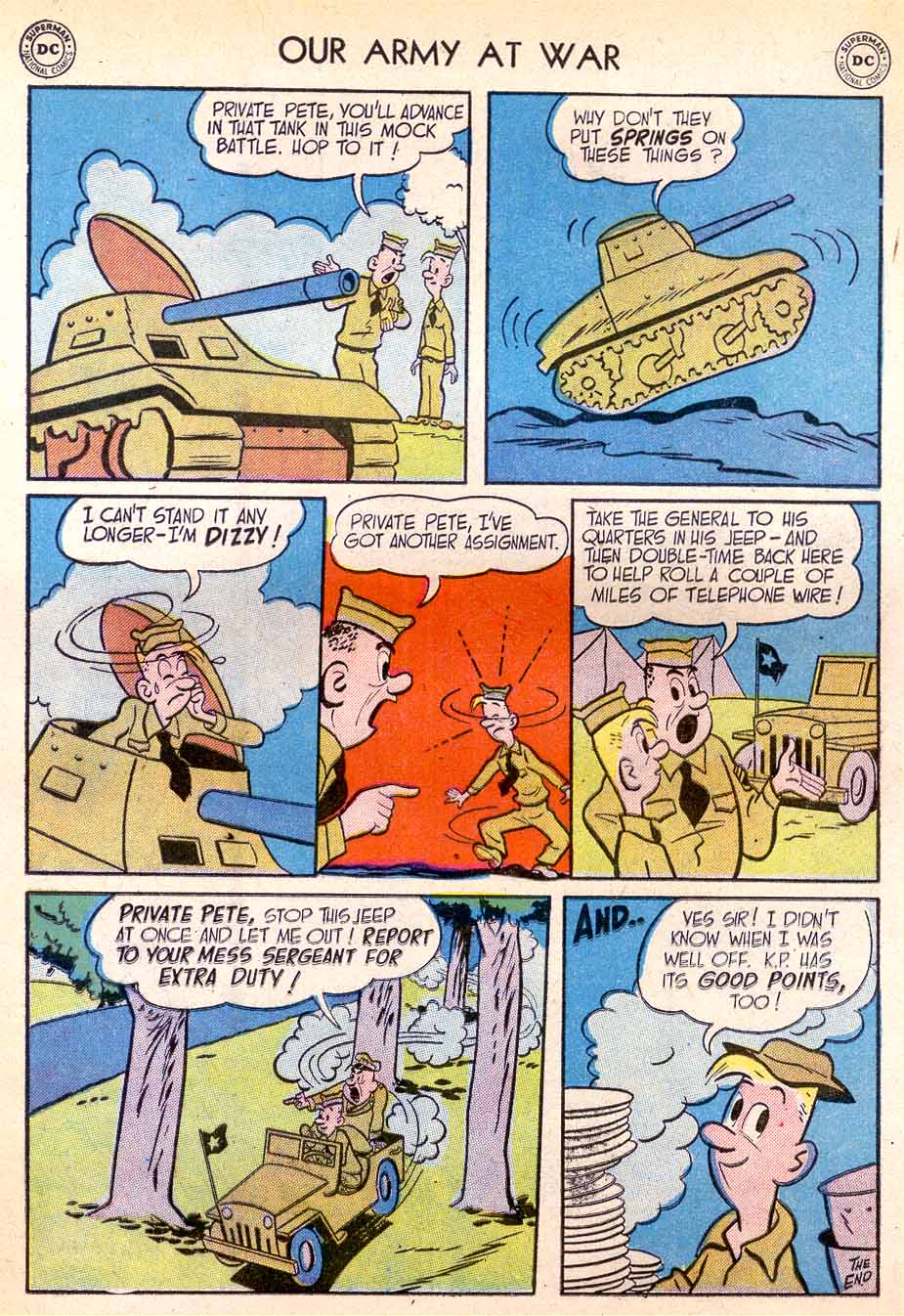 Read online Our Army at War (1952) comic -  Issue #53 - 18