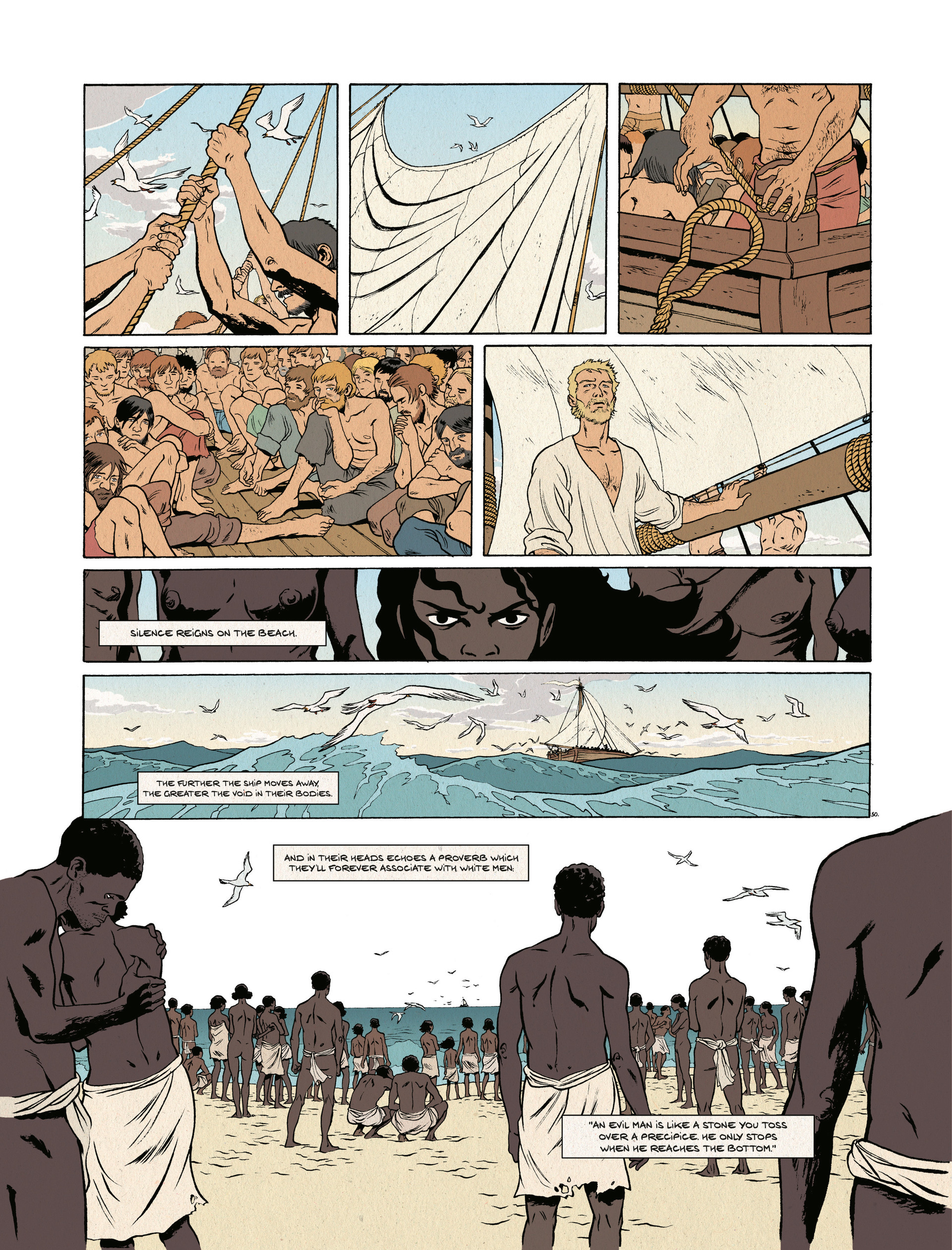 Read online The Forgotten Slaves of Tromelin comic -  Issue # TPB - 54