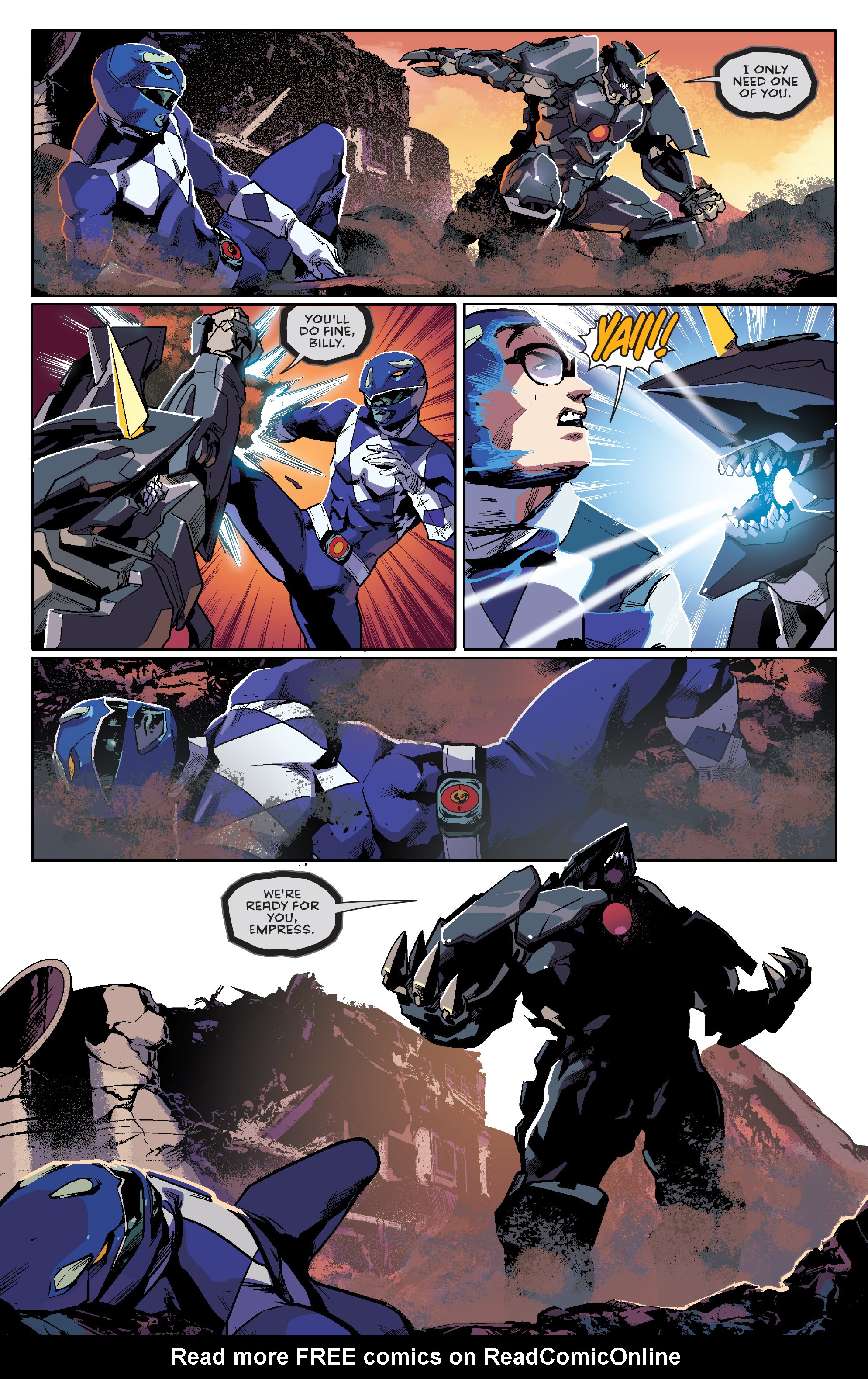 Read online Mighty Morphin Power Rangers comic -  Issue #6 - 14
