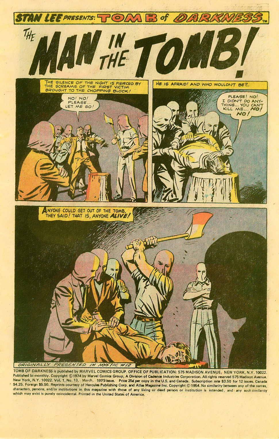 Read online Tomb of Darkness comic -  Issue #13 - 3