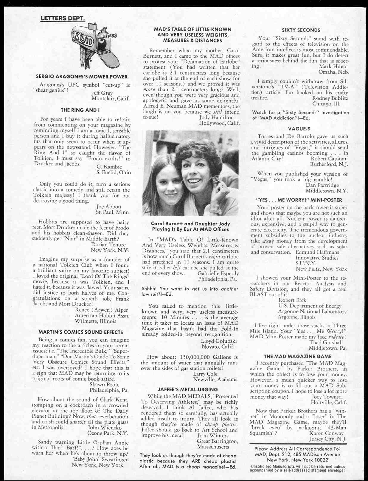 Read online MAD comic -  Issue #212 - 4