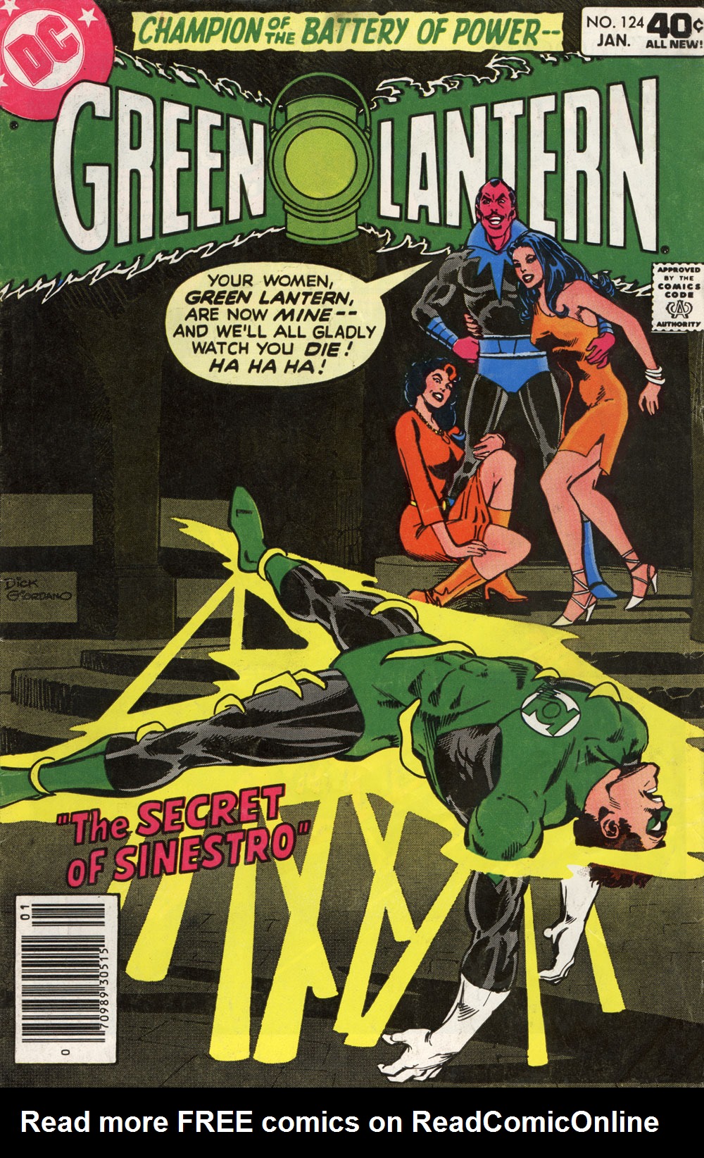 Read online Green Lantern (1960) comic -  Issue #124 - 1