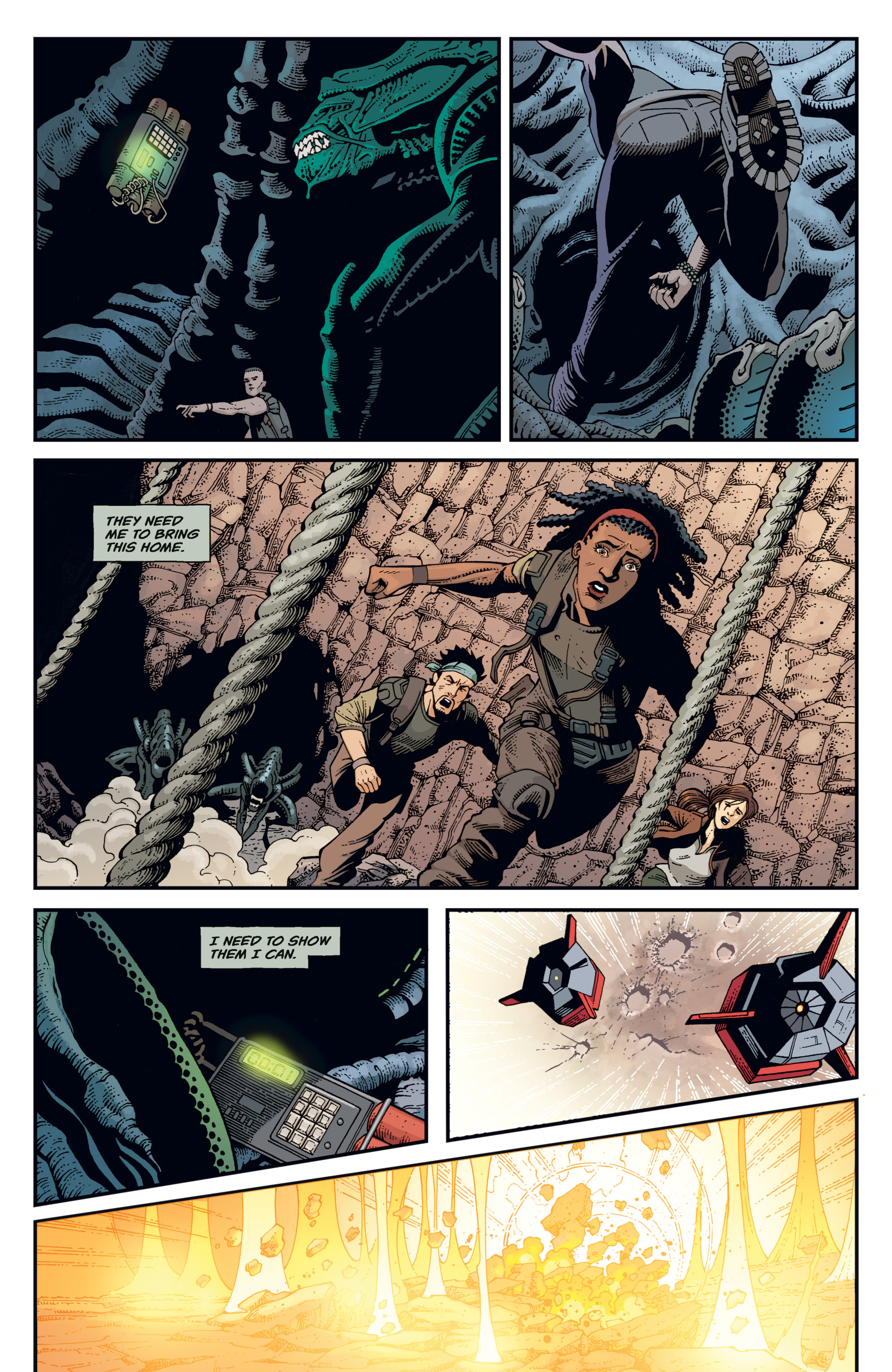 Read online Aliens: Rescue comic -  Issue # _TPB - 88