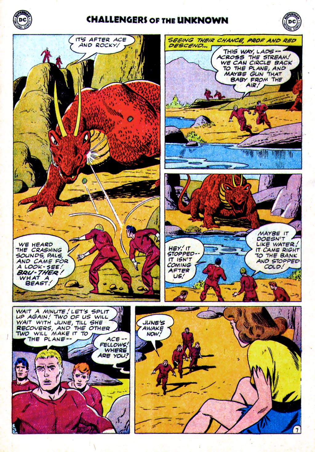 Challengers of the Unknown (1958) Issue #15 #15 - English 25