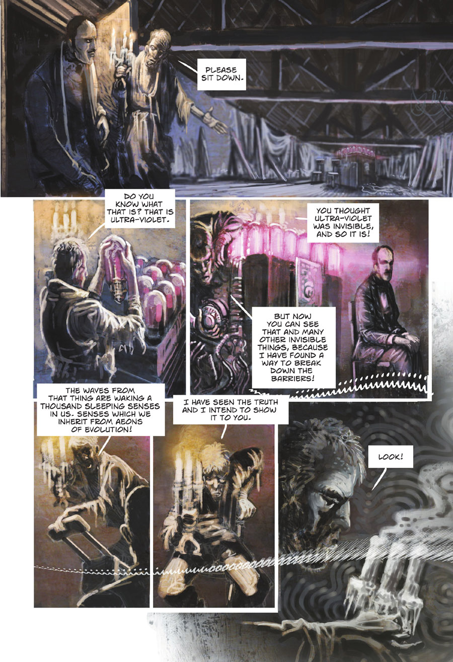 Read online The Lovecraft Anthology comic -  Issue # TPB 2 - 38