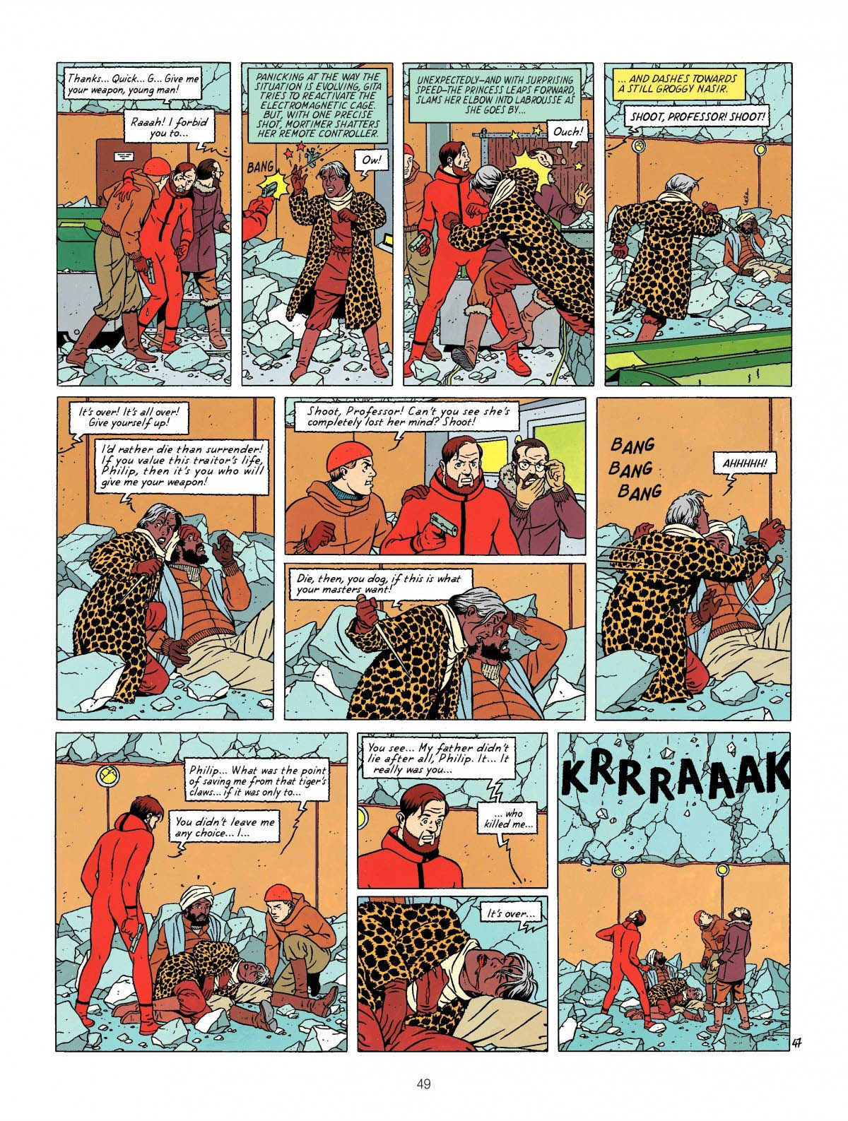 Read online The Adventures of Blake & Mortimer comic -  Issue #10 - 51