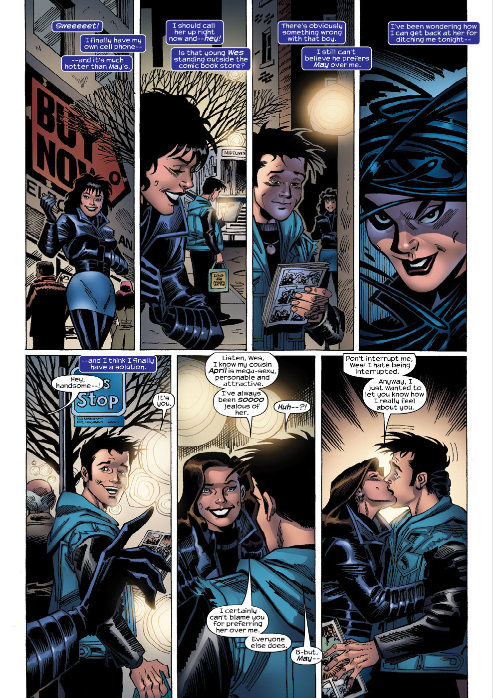 Read online The Spectacular Spider-Girl comic -  Issue #4 - 5