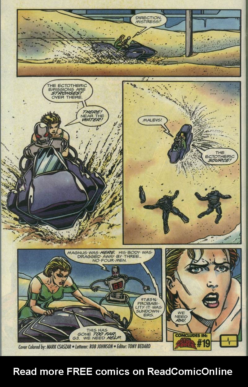 Read online Magnus Robot Fighter (1991) comic -  Issue #34 - 22