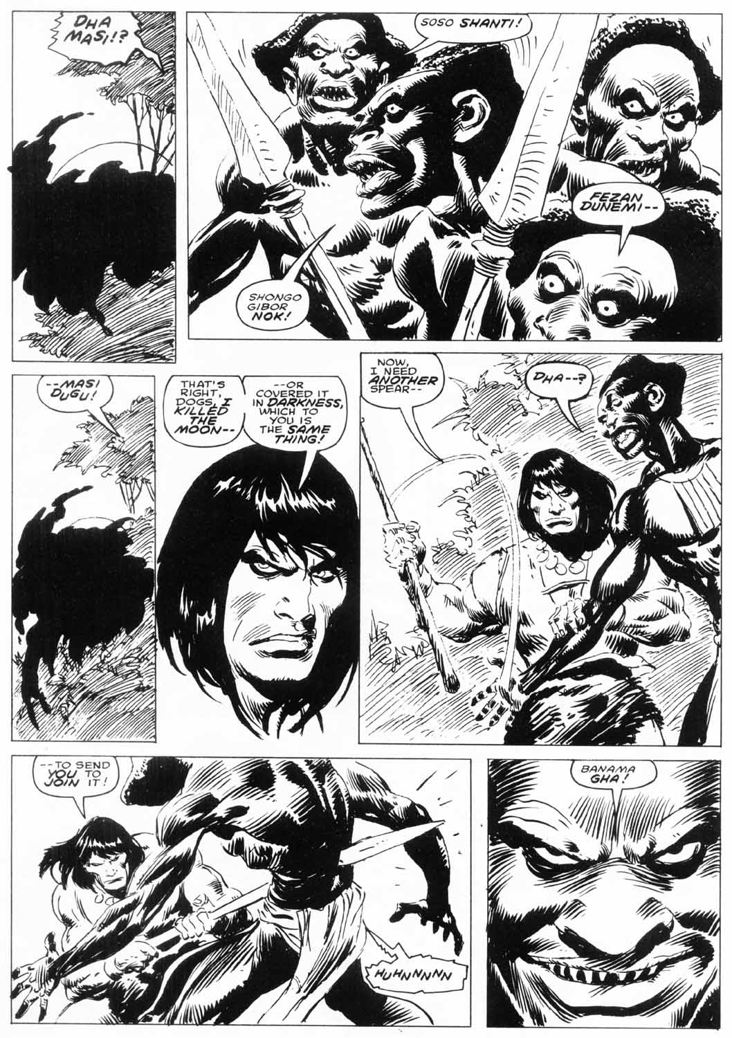 Read online The Savage Sword Of Conan comic -  Issue #225 - 24