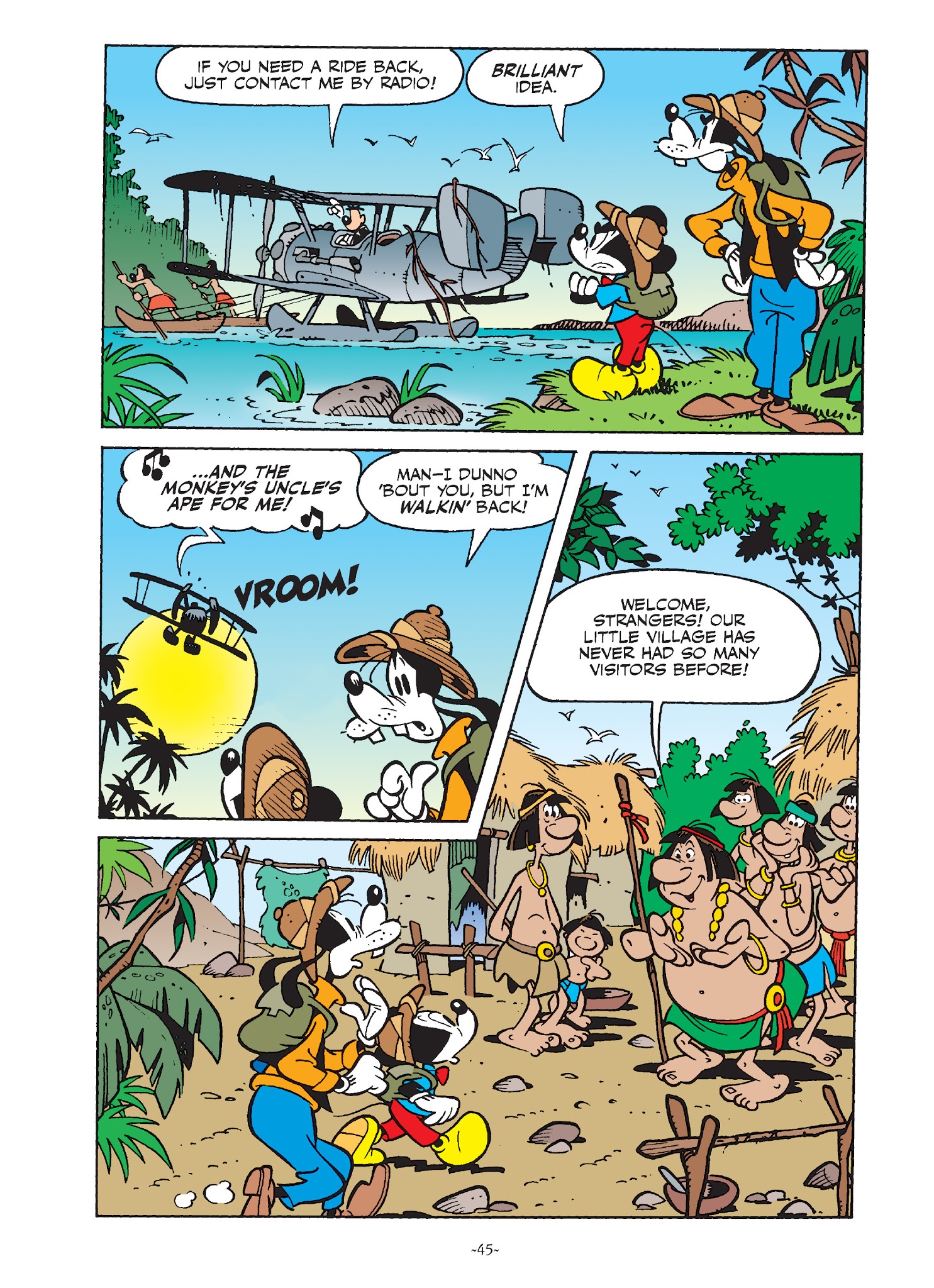 Read online Mickey and Donald: The Search For the Zodiac Stone comic -  Issue # TPB - 44
