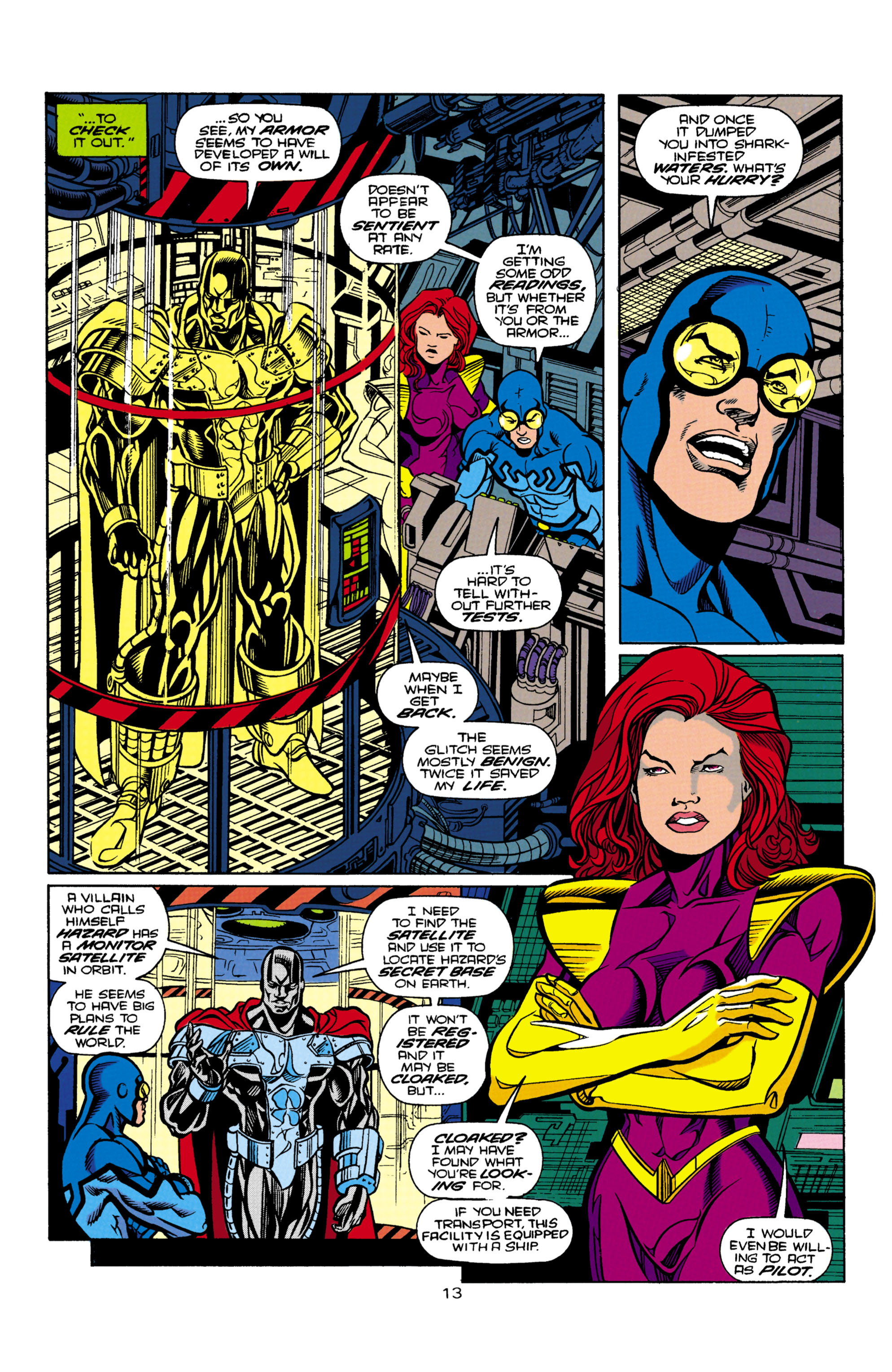 Read online Steel (1994) comic -  Issue #11 - 12