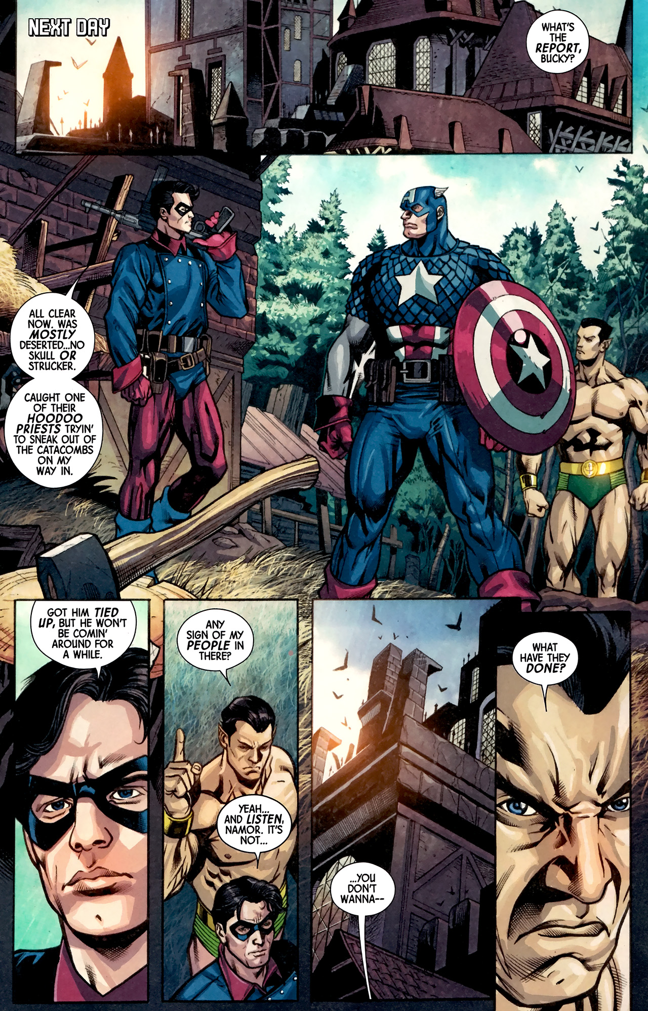 Read online Fear Itself: Book Of The Skull comic -  Issue # Full - 13