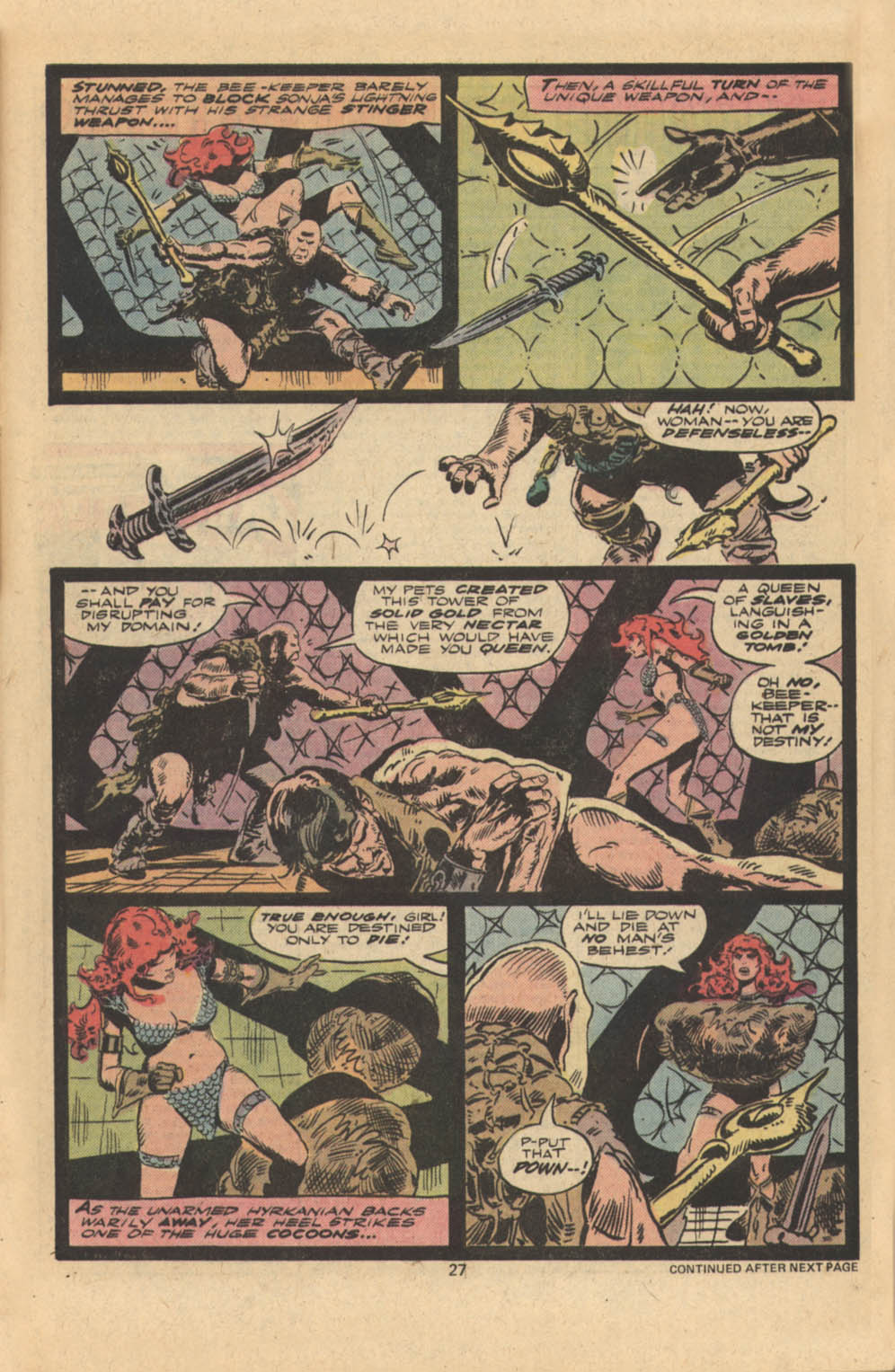Read online Red Sonja (1977) comic -  Issue #6 - 16
